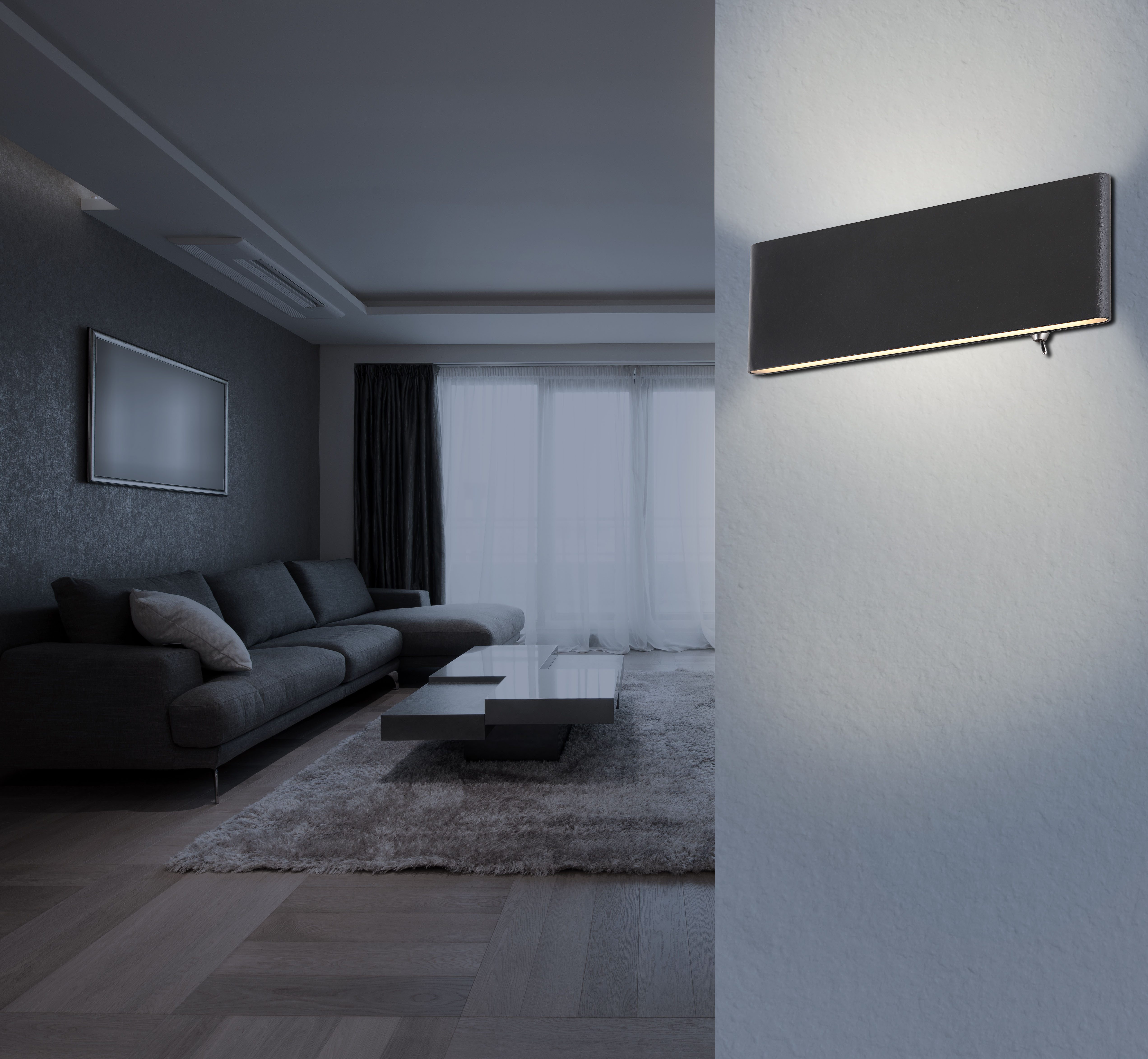 GLOBO LIGHTING LED Wandleuchte SIEGFRIED, LED günstig online kaufen