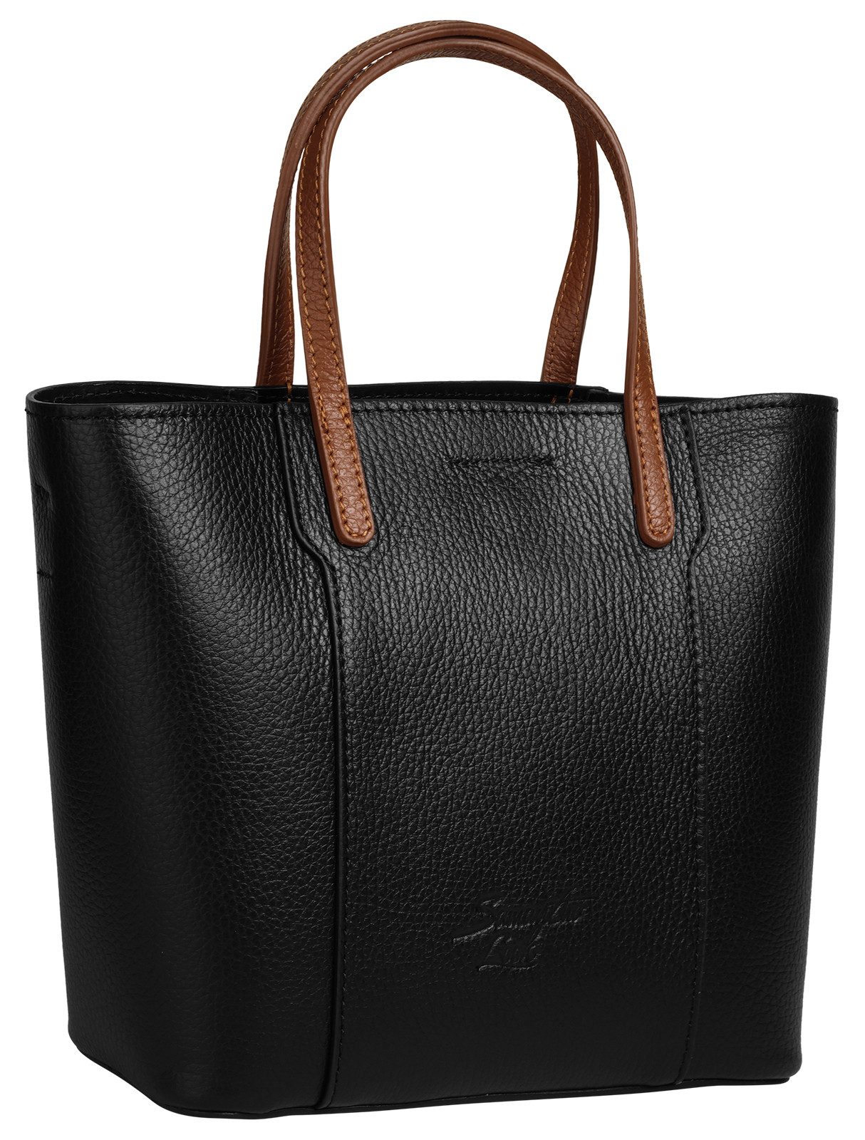 Samantha Look Henkeltasche, echt Leder, Made in Italy günstig online kaufen