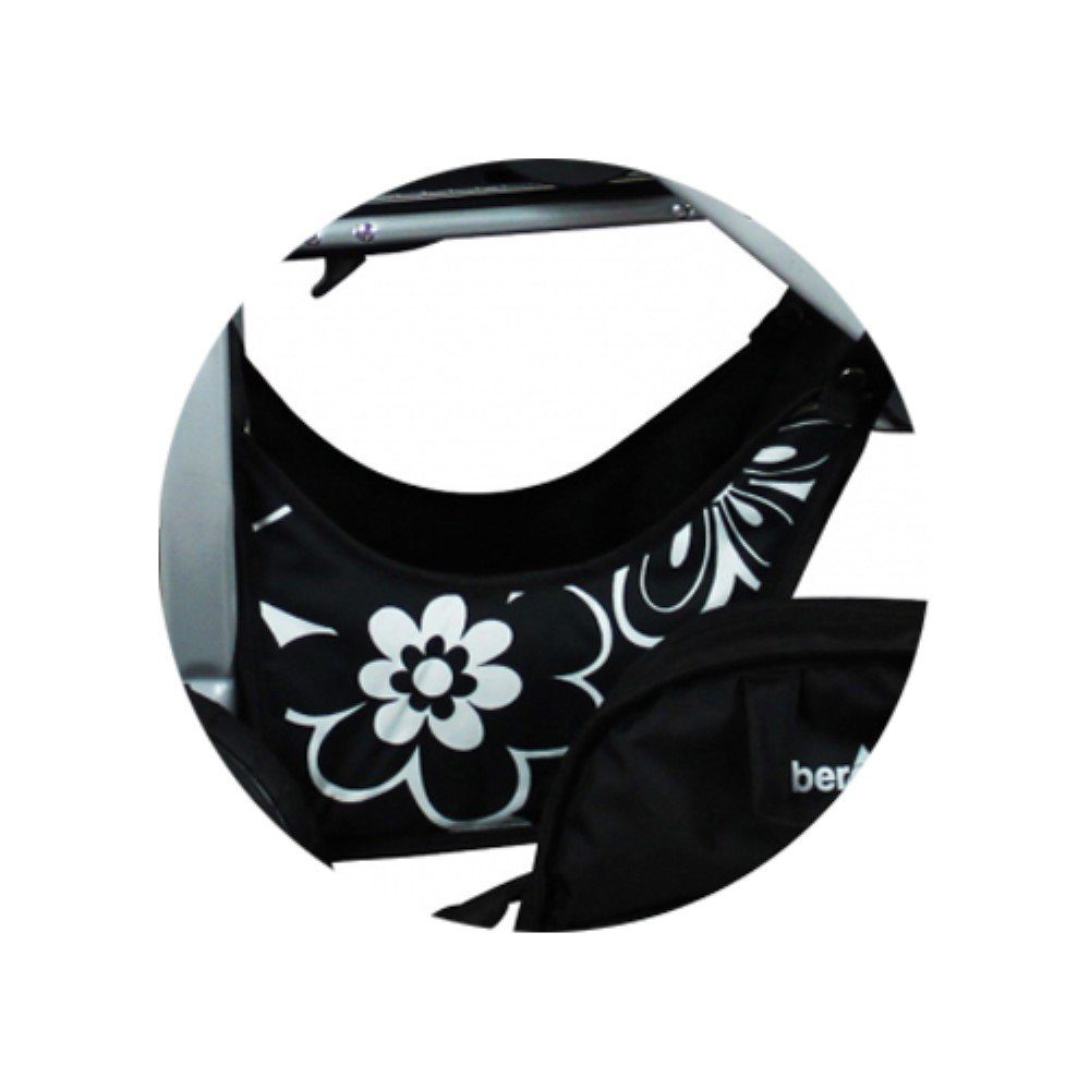 bergsteiger Kinderwagen-Tasche Capri Einkaufskorb, Ersatztasche Gestell Capri für flowers das white