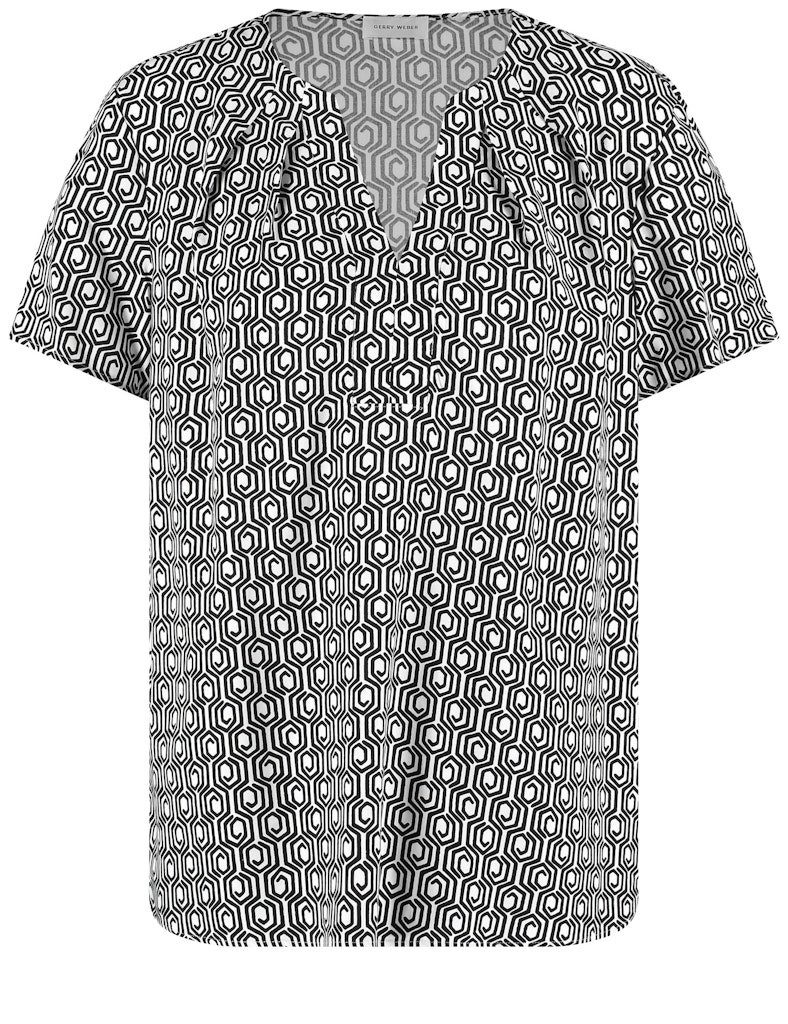 Blusenponcho Gerry Weber / Da. Bluse / BLUSE 1/2 ARM