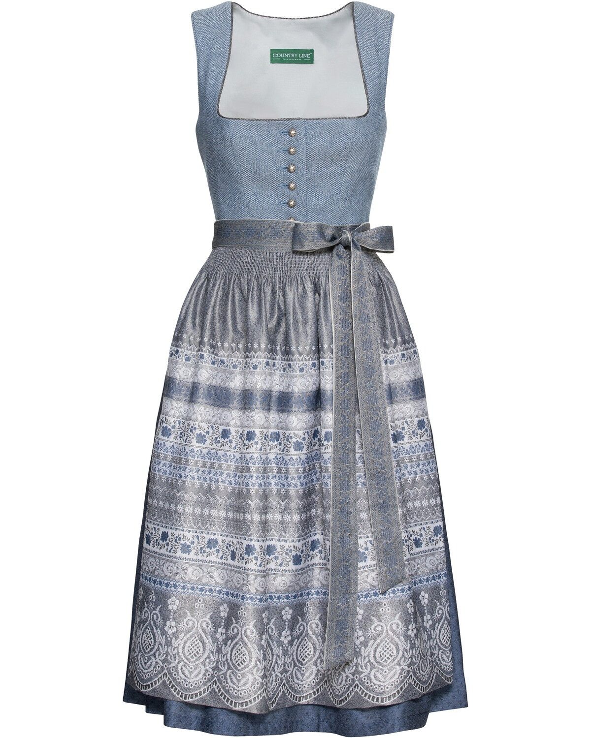 Country Line Dirndl Midi-Dirndl