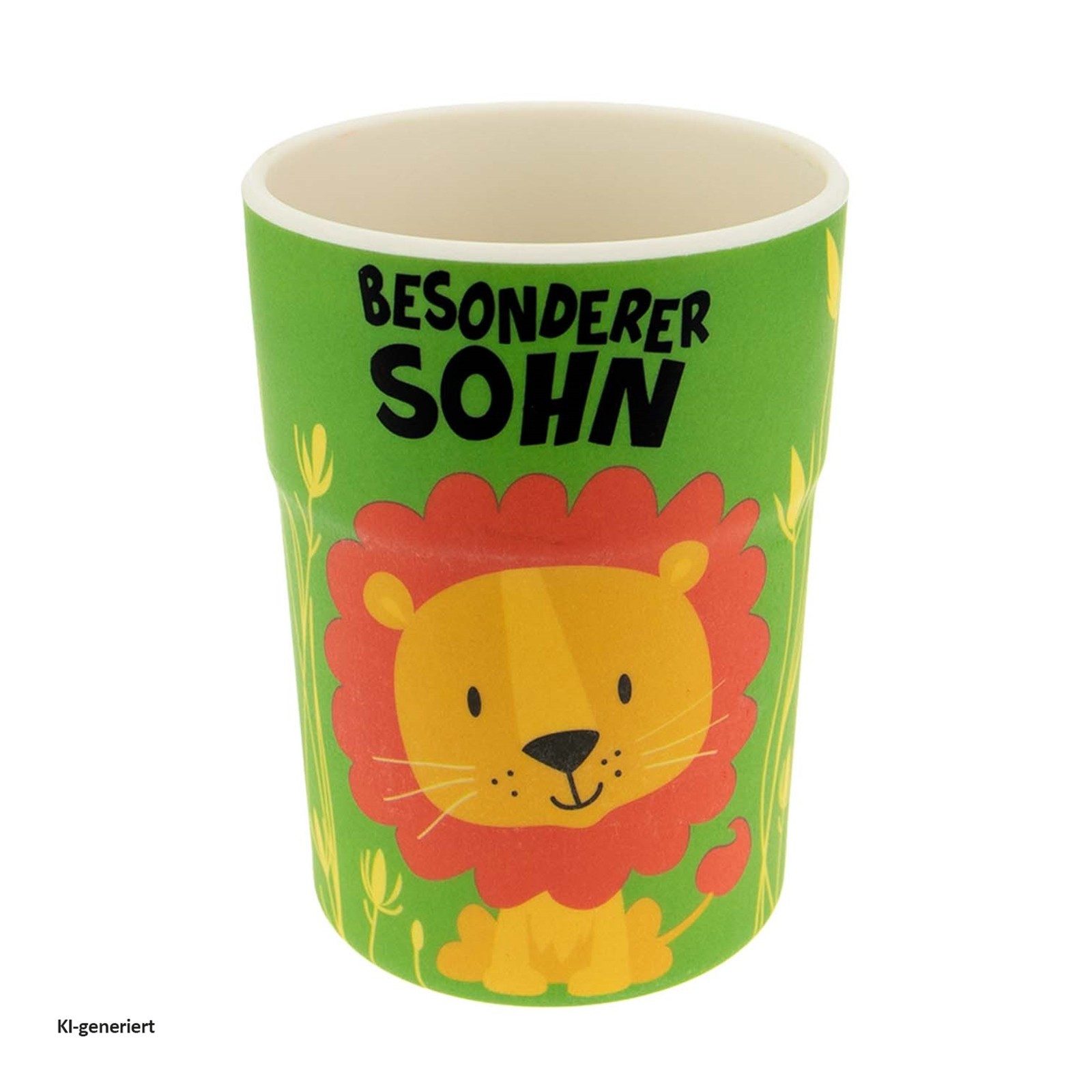 HTI-Living Tasse Kinderbecher Sohn, 1-tlg., Kunststoff, Trinkbecher Saftbecher Milchbecher