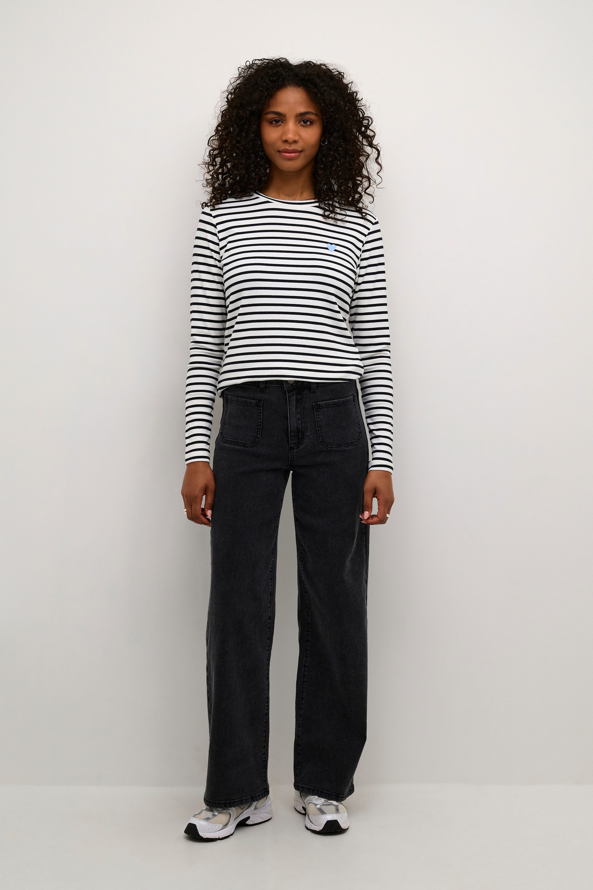 KAFFE Langarmbluse Langarm-Shirt Liddy günstig online kaufen