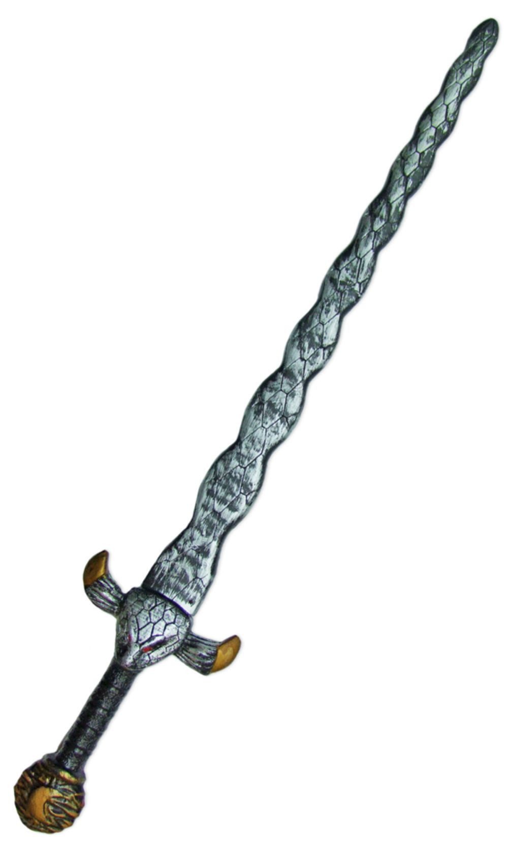 Funny Fashion Blaster Drachentöter Schwert mit Schlangenkopf 88 cm