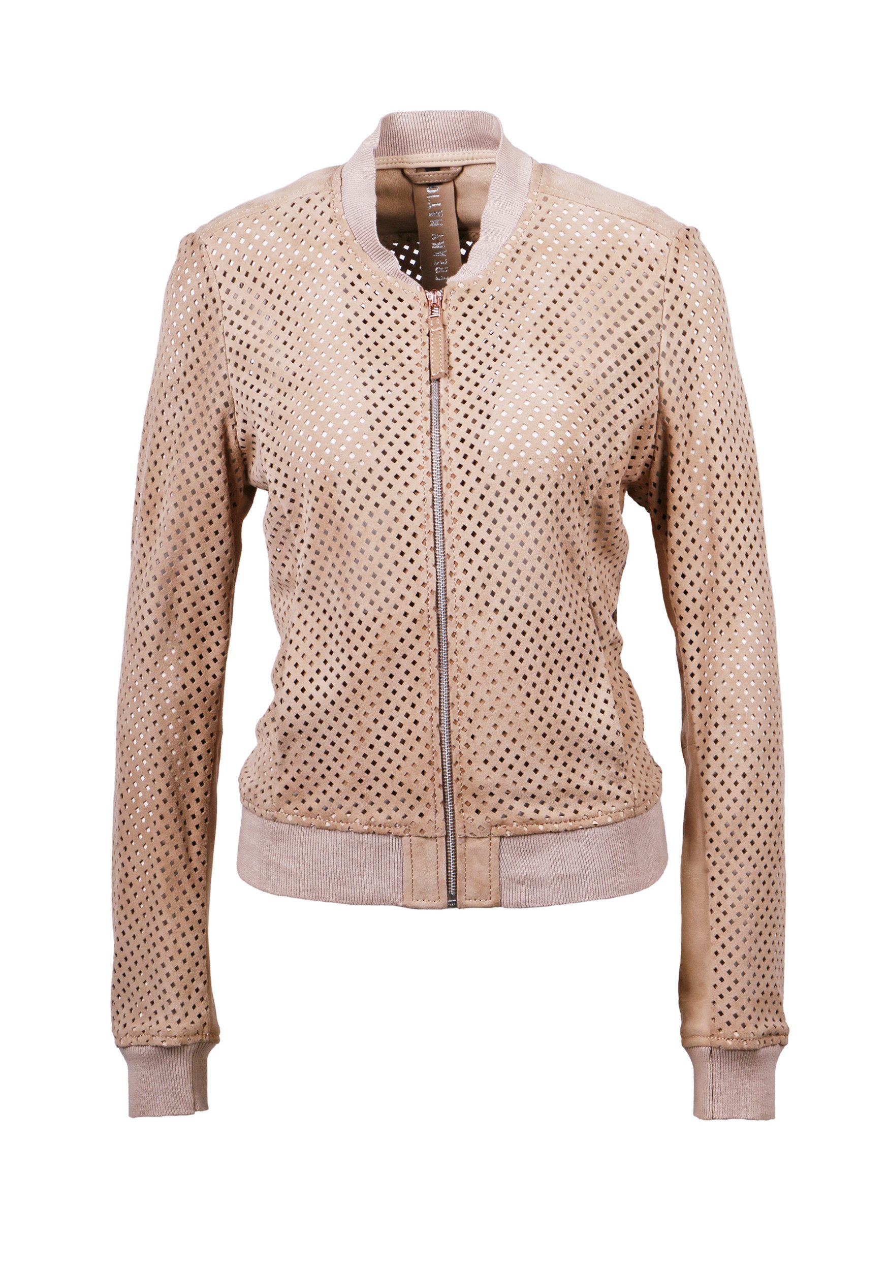 Freaky Nation Lederjacke Desert Like-FN