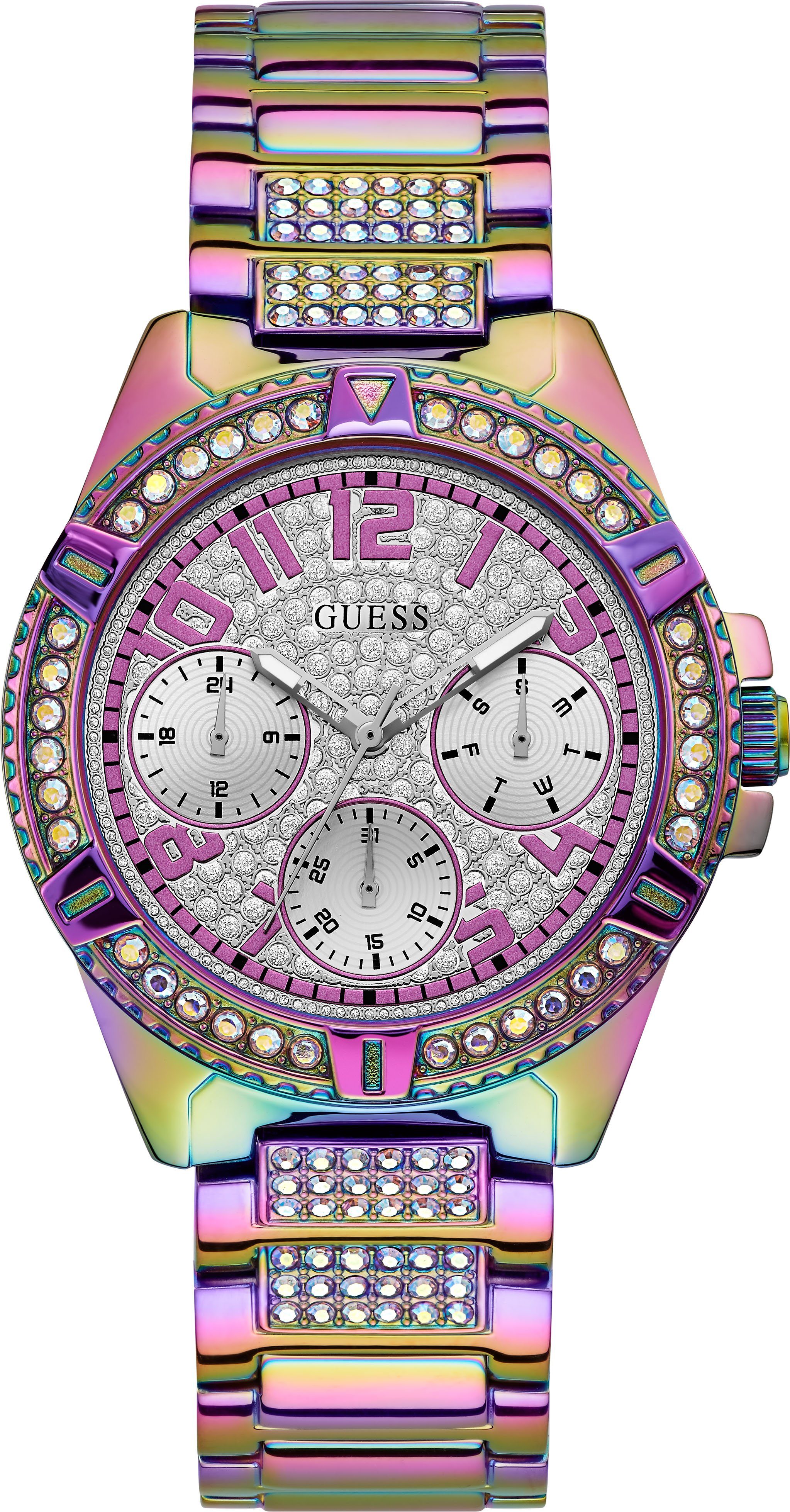 GW0044L1 Multifunktionsuhr LADY Guess FRONTIER,
