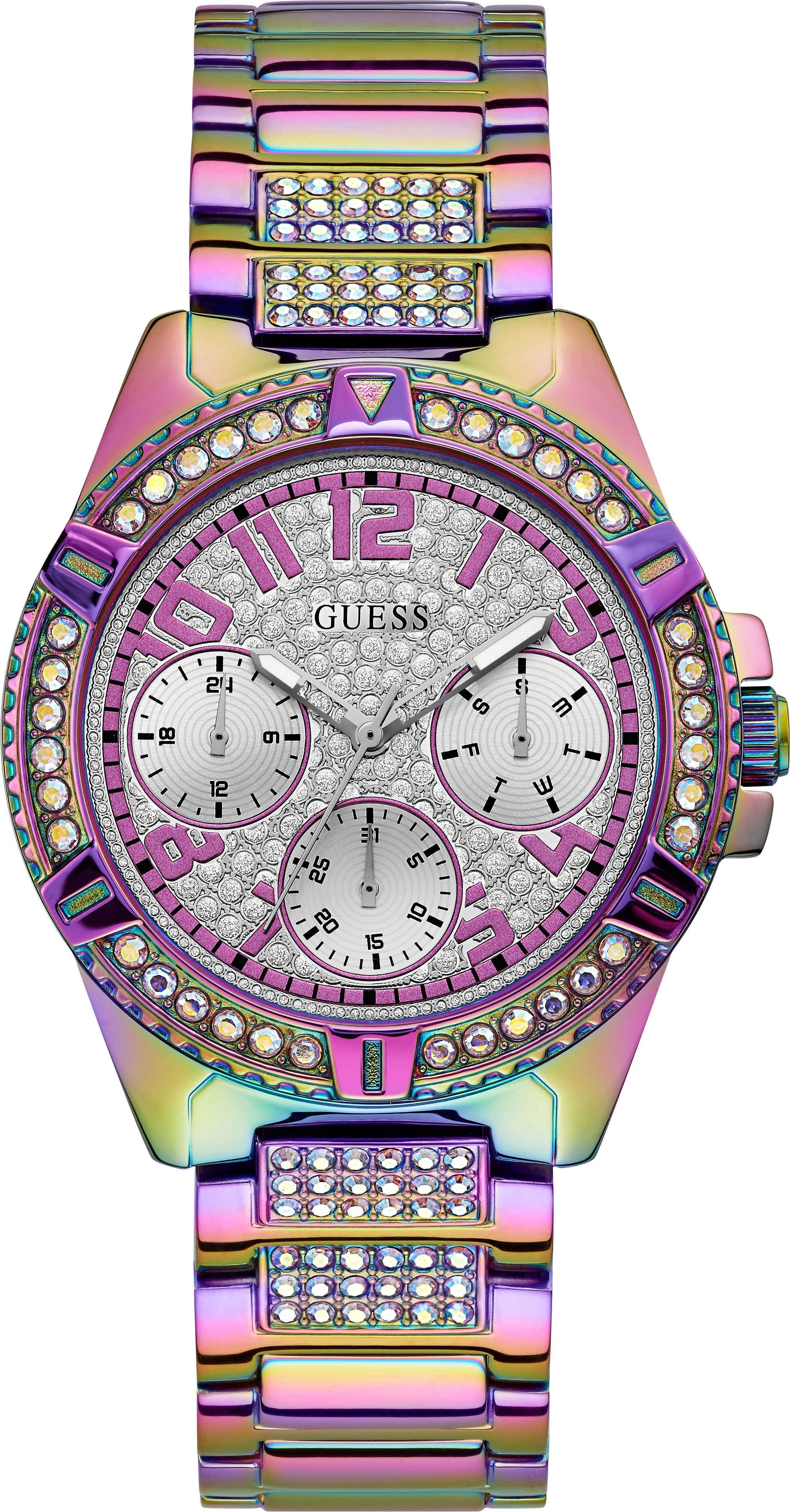 Guess Multifunktionsuhr LADY FRONTIER GW0044L1, Armbanduhr, günstig online kaufen