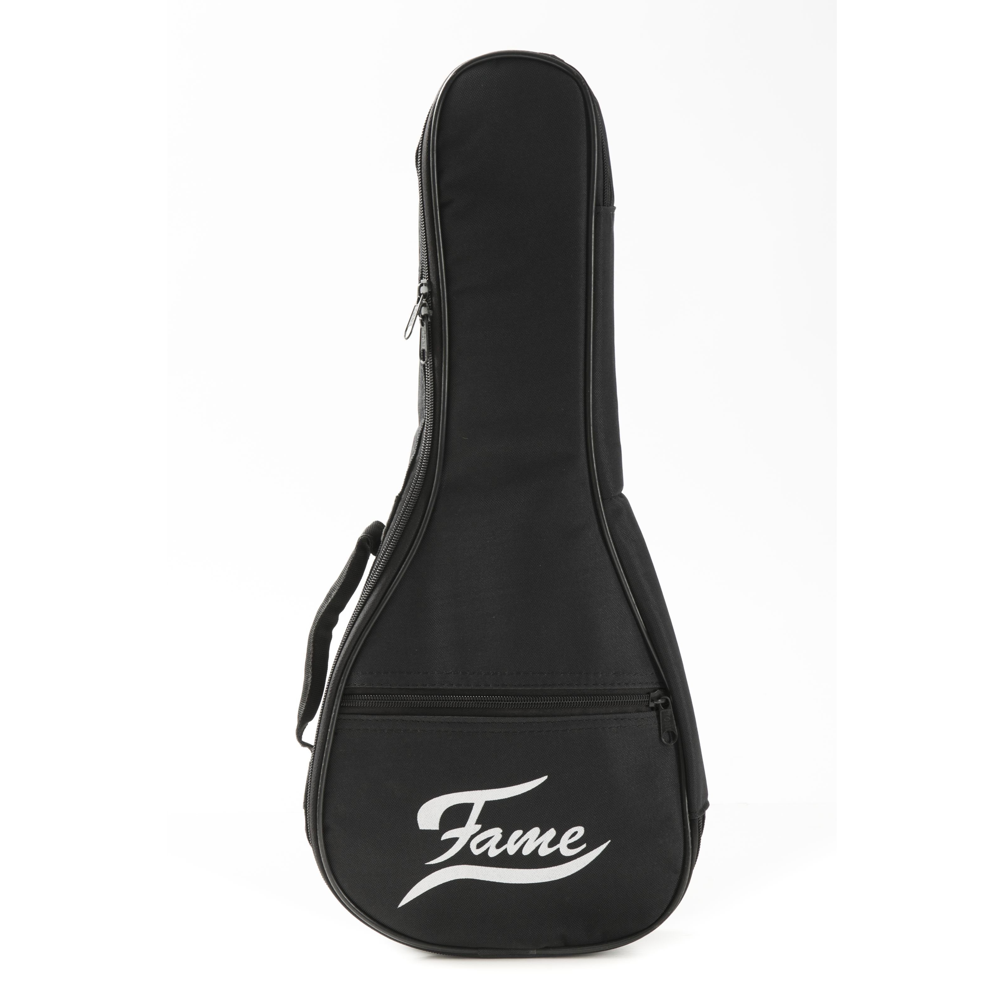 FAME Ukulelen-Koffer, Deluxe Gigbag, Sopran Ukulele, Wetterfest