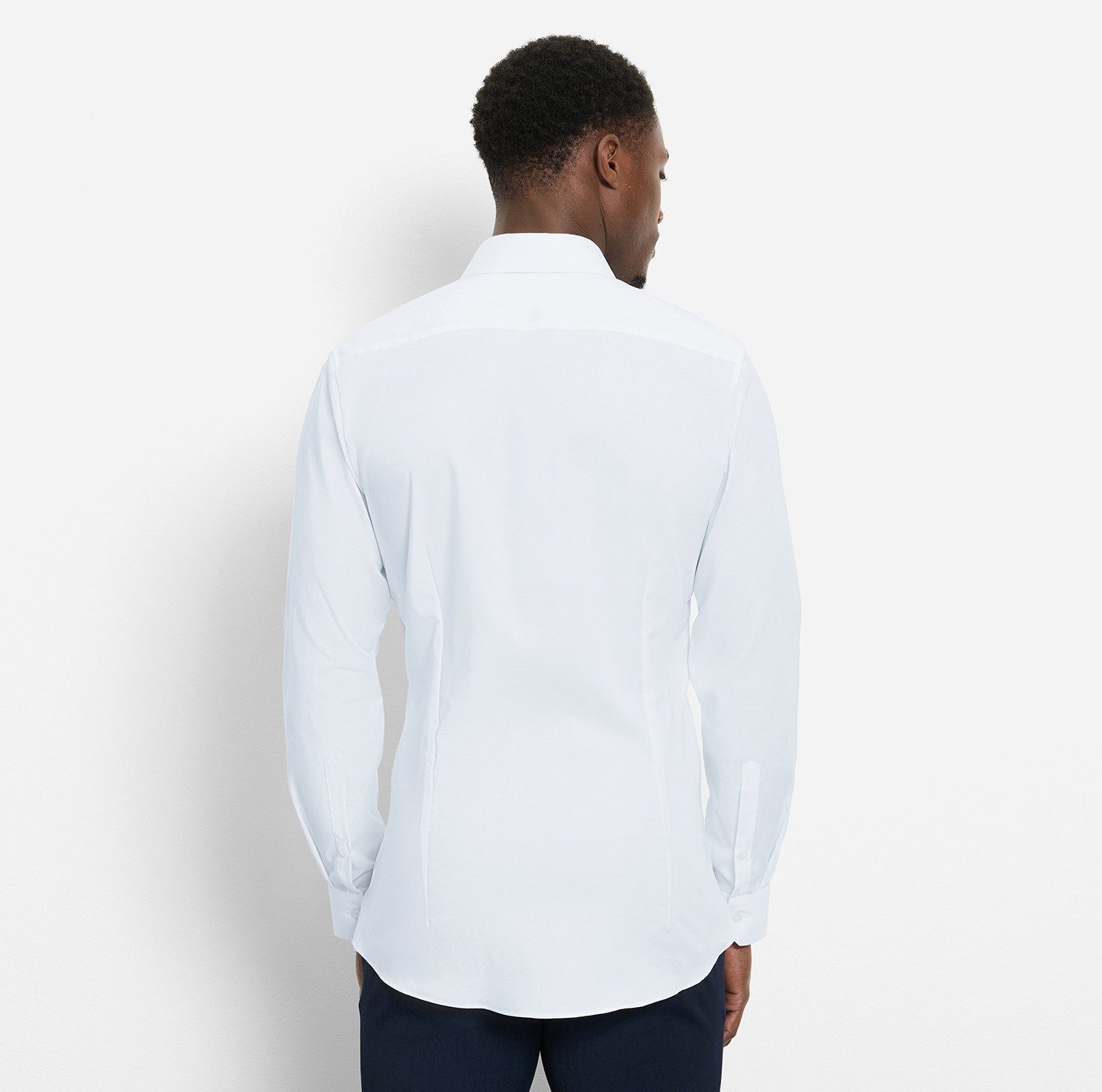 OLYMP Langarmhemd No 6 six super slim, Kentkragen, Businesshemd