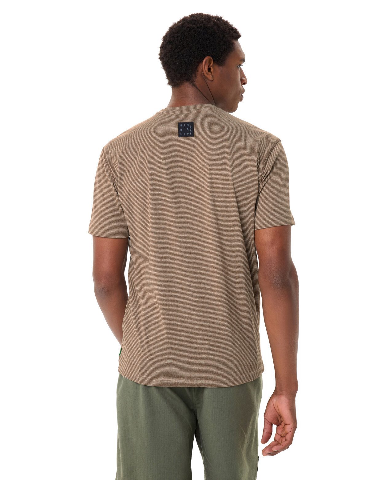 VAUDE T-Shirt Men's Mineo Striped T-Shirt II (1-tlg) schnelltrocknendes und funktionelles Shirt