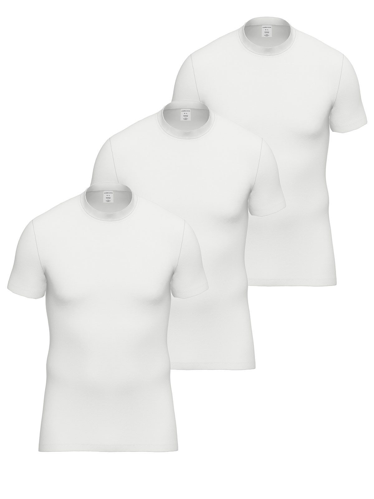 Unterziehshirt 3er Pack Docker Shirt Day Classic / Feinripp Premi
