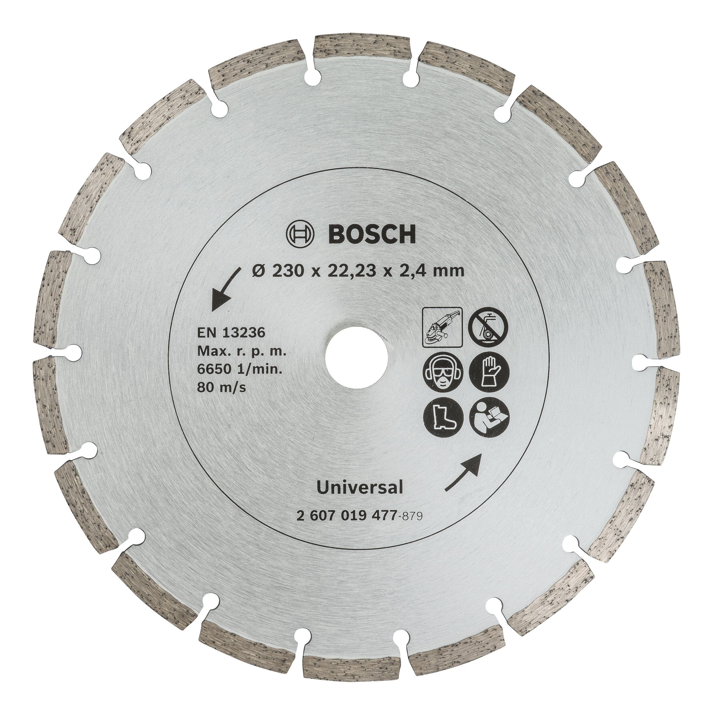 Diamanttrennscheibe - - BOSCH 230 Für Trennscheibe, Stück), Baumaterial mm (2 2er-Pack