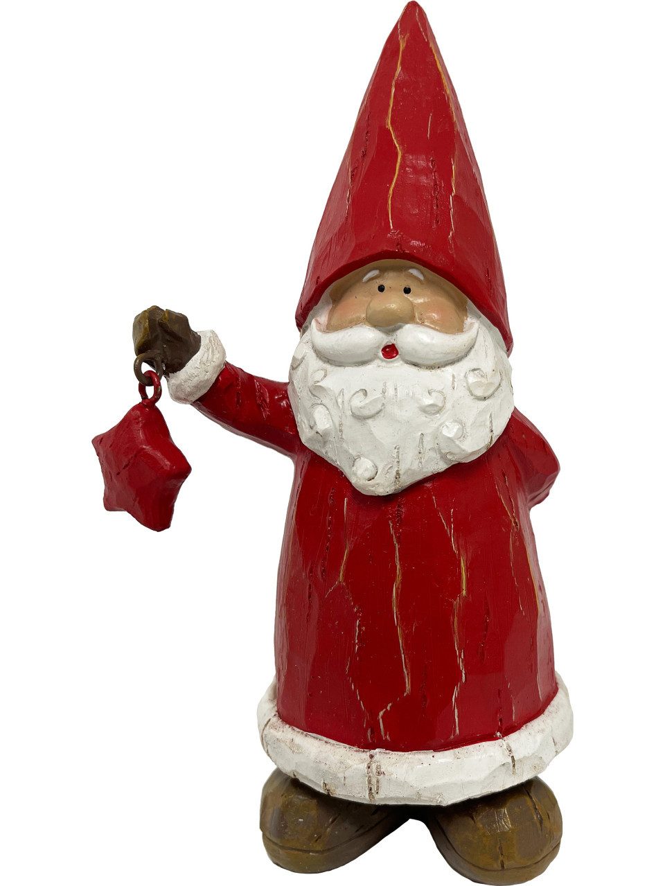 Figurendiscounter Weihnachtsfigur Dekofigur Weihnachtsmann 15 cm günstig online kaufen