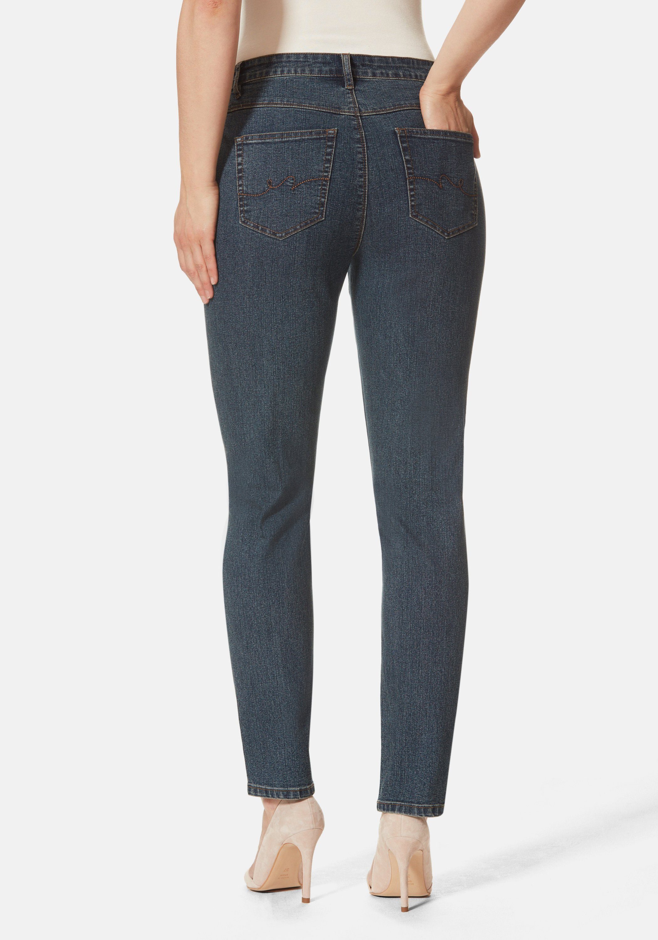Tapered Fit 5-Pocket-Jeans blue Denim Nizza STOOKER WOMEN stone