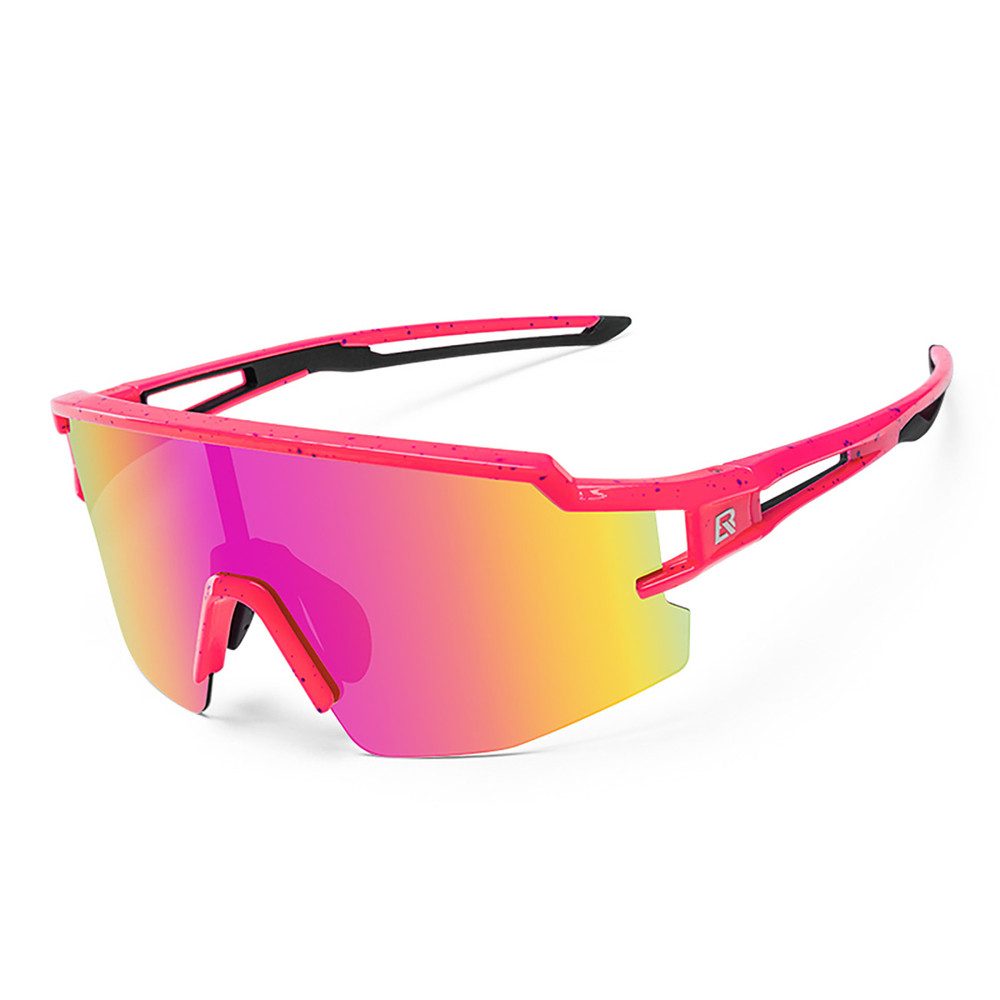 ROCKBROS Fahrradbrille Sportsonnenbrille Radsportbrille Kinderbrille, (Spar-Set, 1-St., 20 g ultraleicht), polarisiert, UV400+, TR90-Rahmen, ca. 20 g