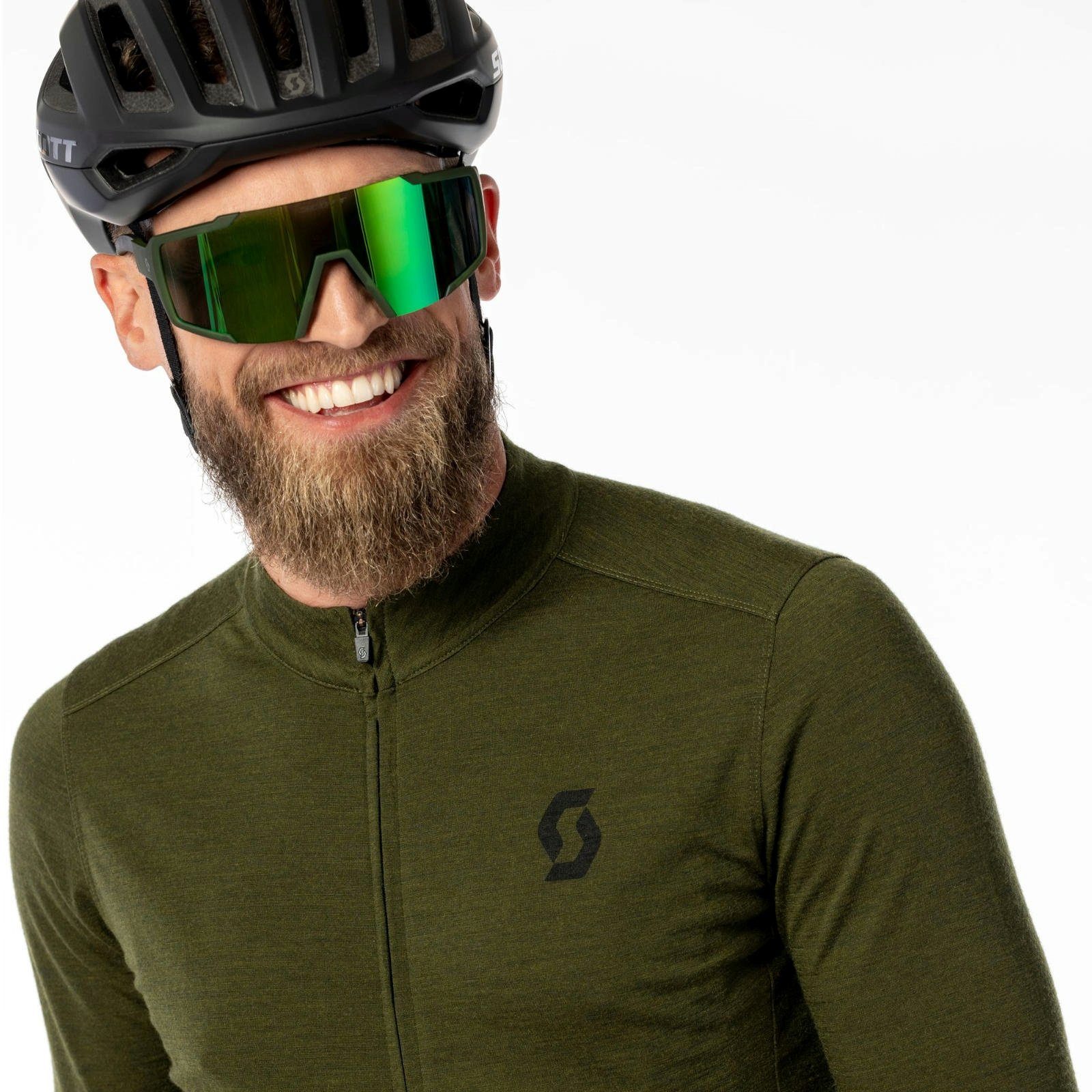 Scott Fahrradbrille Soft Teal Grün Chrom - Grün