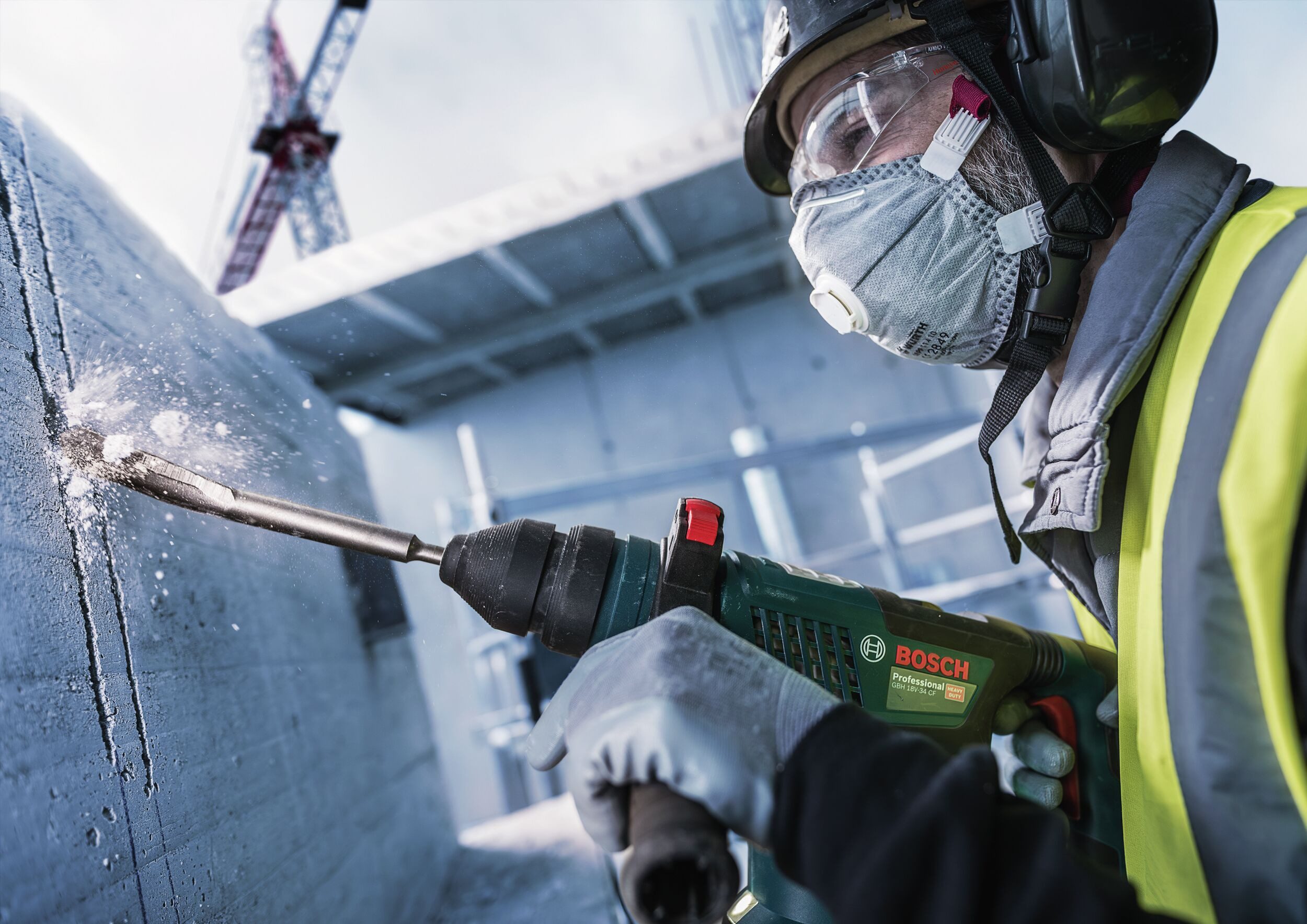 BOSCH Universalbohrer Pro SDS plus, SDS plus Hohlmeißel, 22 x 250 mm