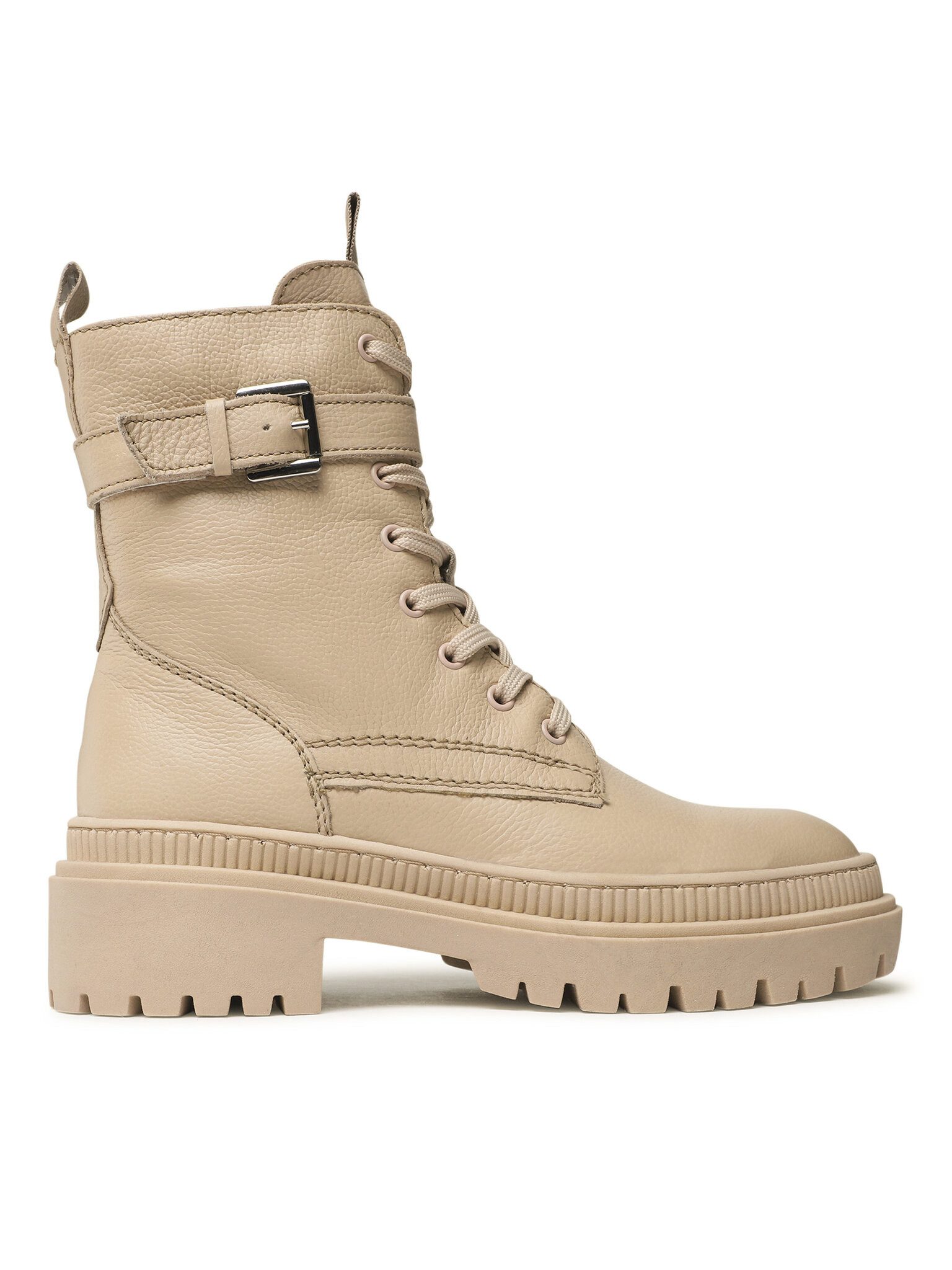 LASOCKI Lasocki Damen Schnürstiefeletten Beige – Komfort & Stil Schnürstief günstig online kaufen