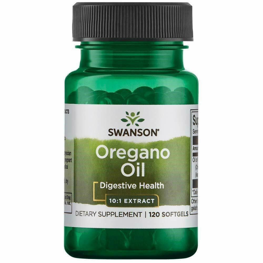 Swanson Health Products SWANSON OREGANO OIL 10:1 EXTRACT 150MG 120 kap SOFTGEL Kapseln, 38 g