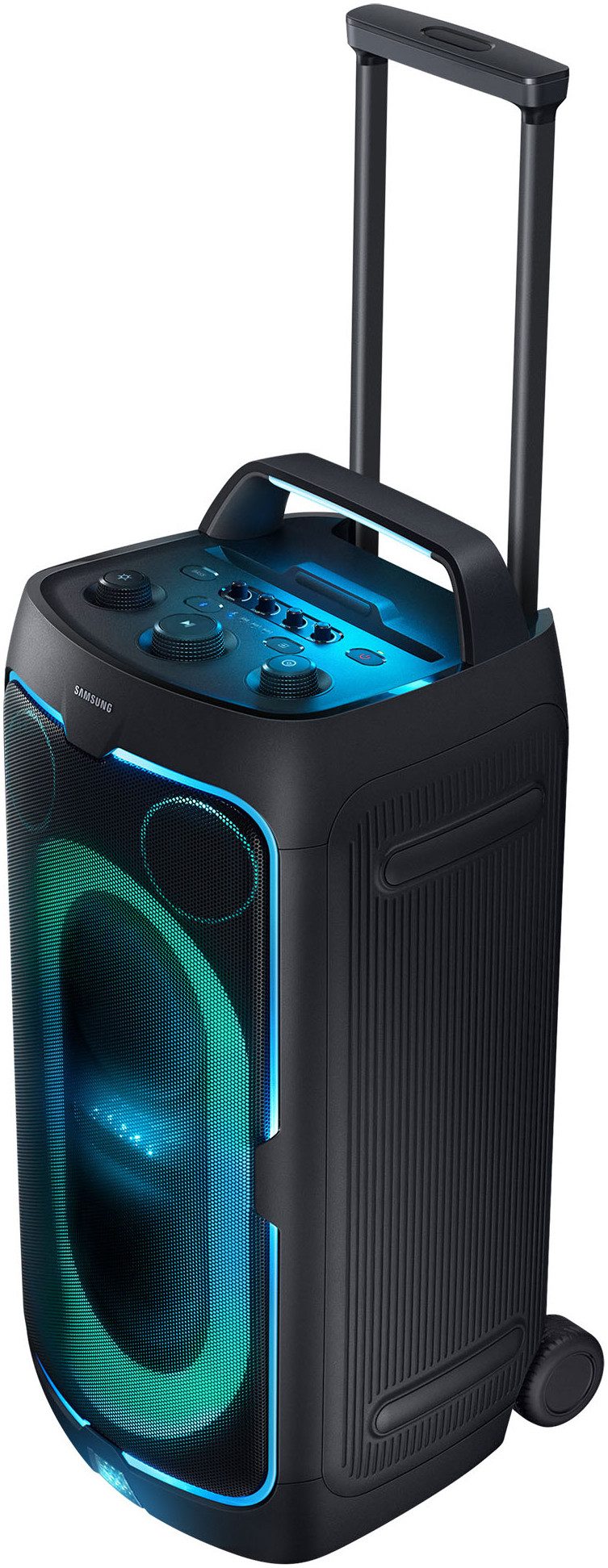 Samsung Sound Tower MX-ST50F (2025) Party-Lautsprecher 2.0 (Bluetooth, 240 W, Party Lights, Grip & Roll-Funktion, Waveguide-Technologie, 3 Bass-Modi)