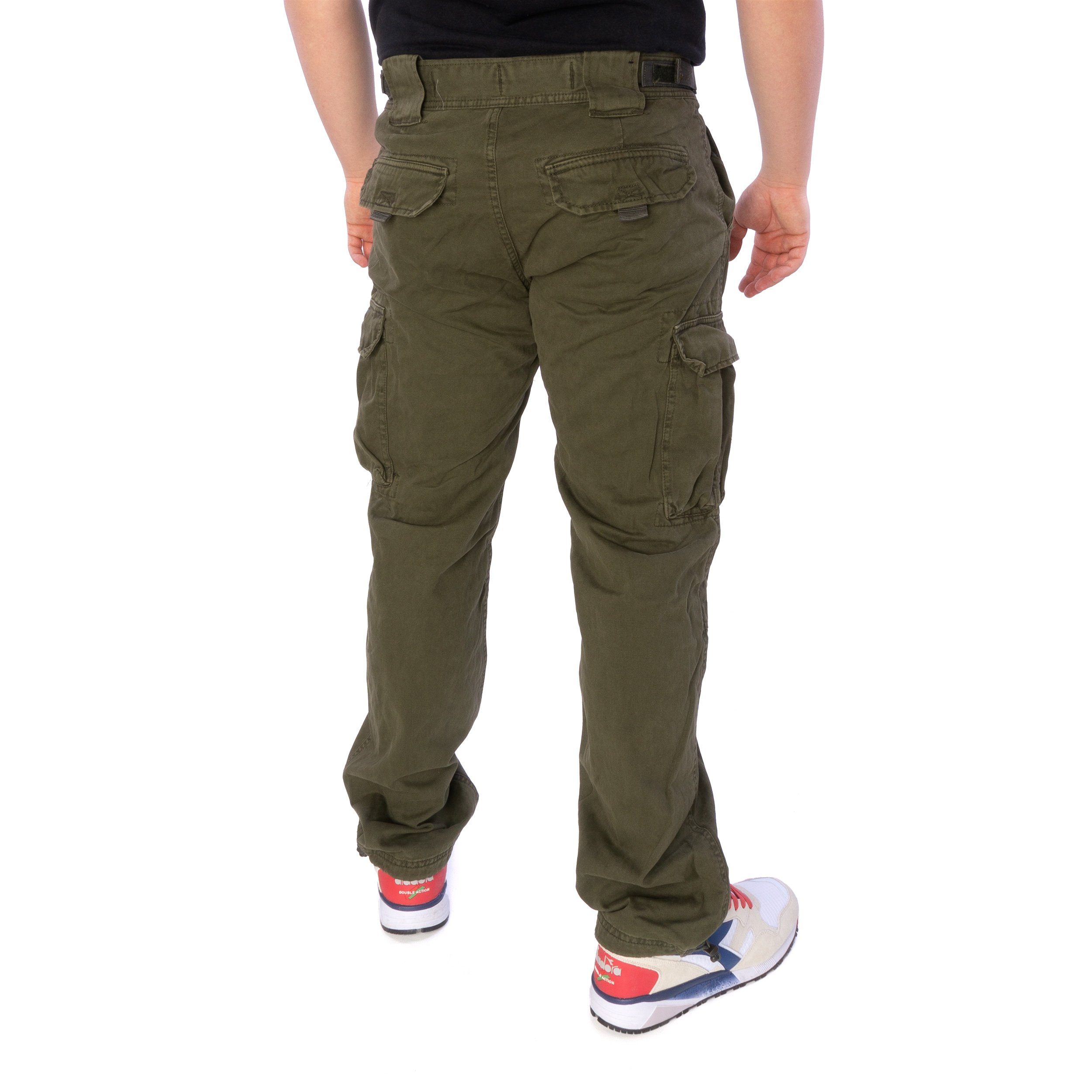 Jet Lag Cargohose Hose Jet Lag 21-753 Long Olive (1-tlg) | Cargohosen