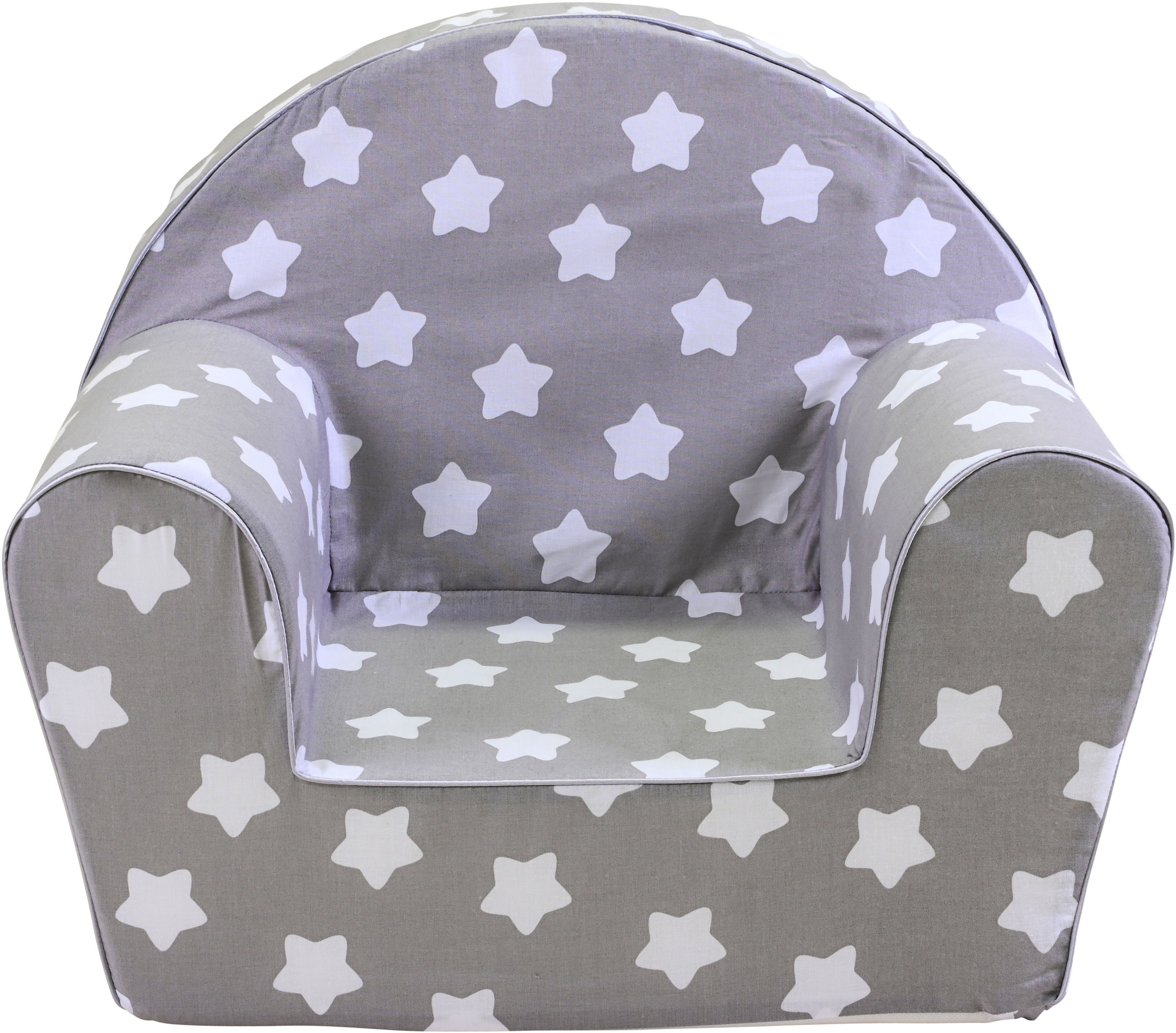 Knorrtoys® Sessel Grey White Stars, für Kinder, Made in Europe günstig online kaufen