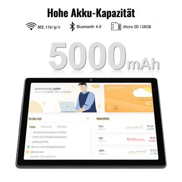 Happybe MB1001 Tablet (10", 32 GB, Android 12, Große Kapazität)
