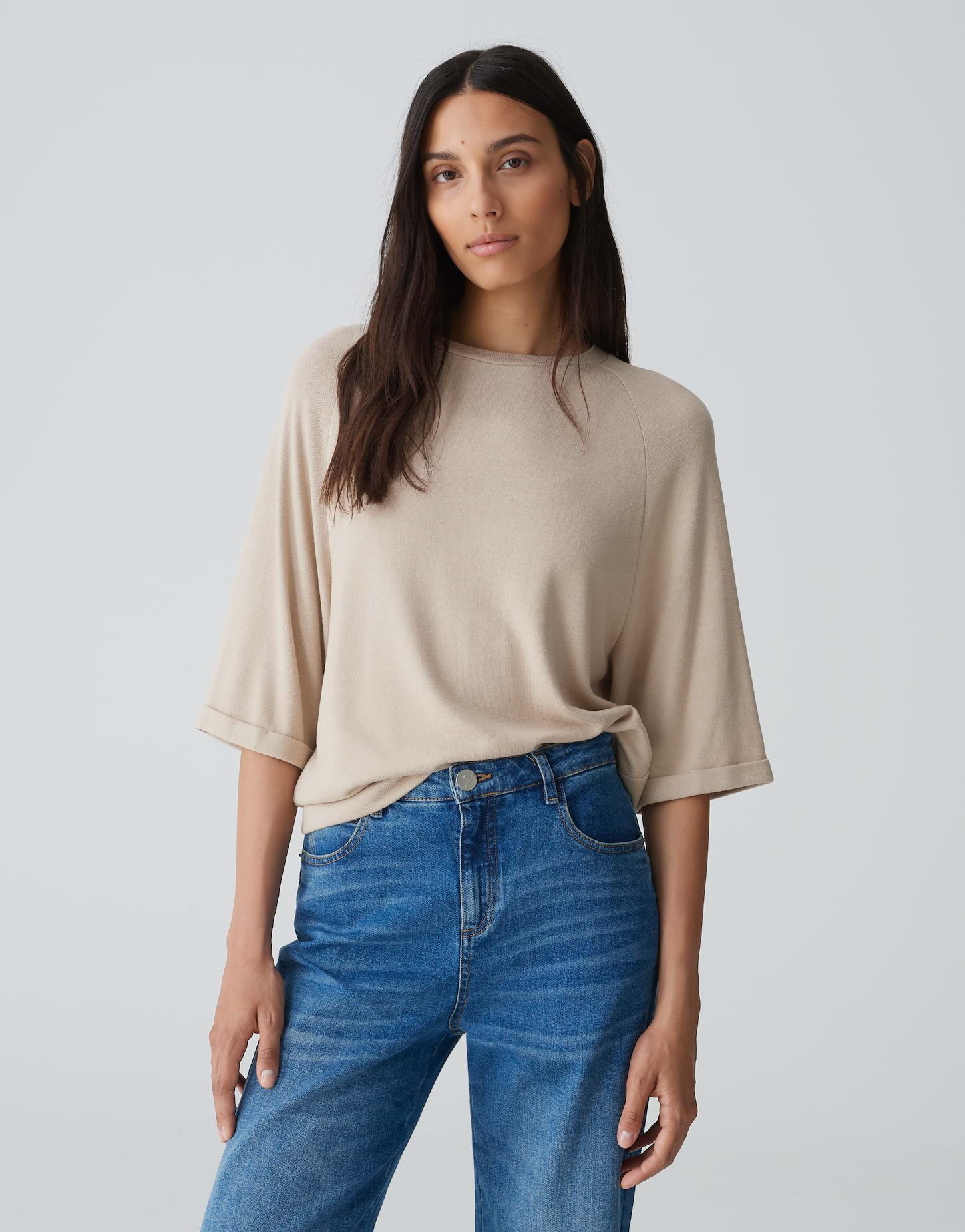 OPUS Kurzarmshirt Sikanna