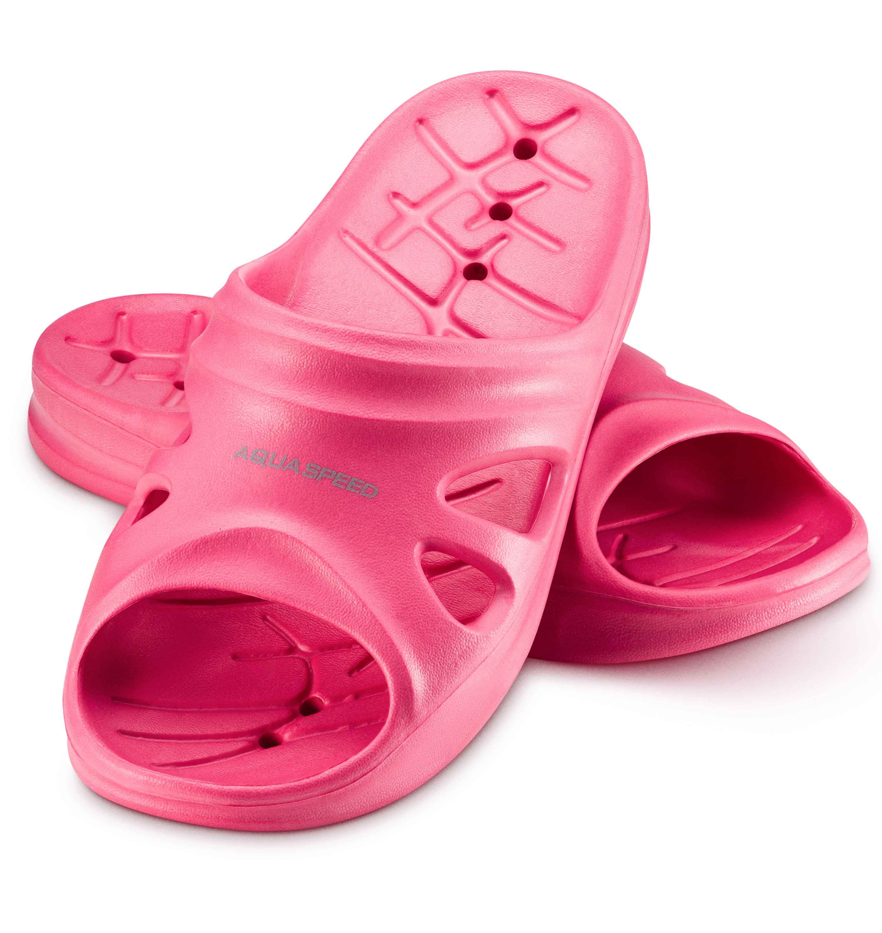 Aqua Speed Тапочки FLORIDA + Mikrofaserhandtuch Damen Herren Kinder Badepantolette