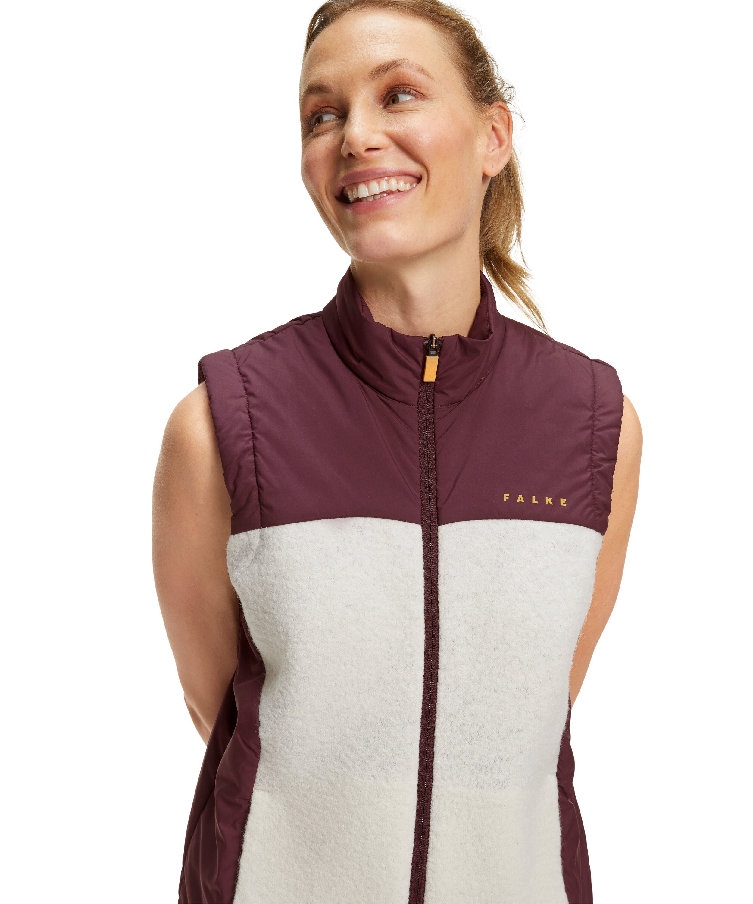 FALKE Strickweste (1-tlg) winddicht