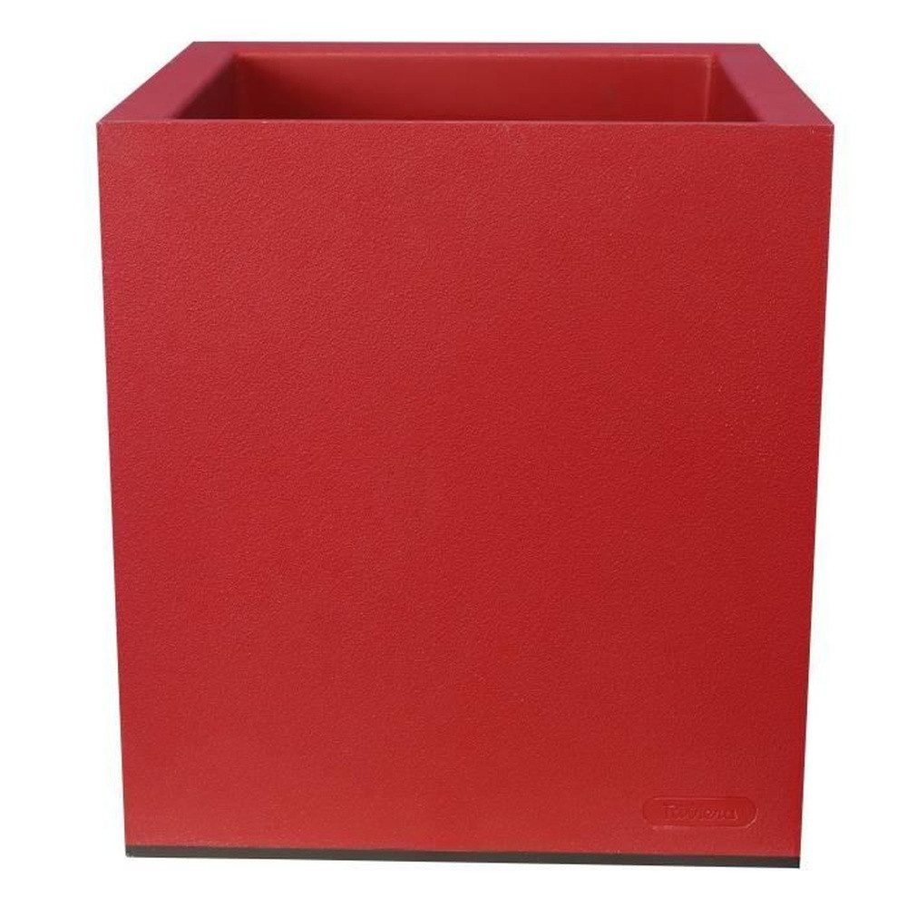 Riviera System Balkonkasten Riviera Granit Bac - 40x40 cm - Rot