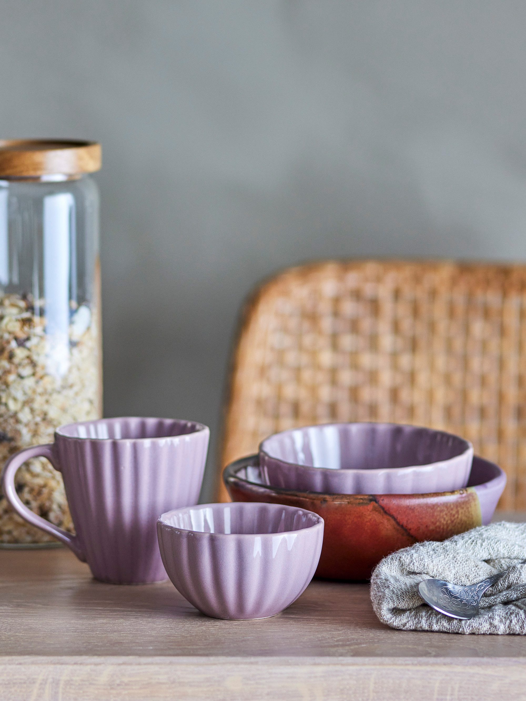 Bloomingville Tasse Latina, Steingut