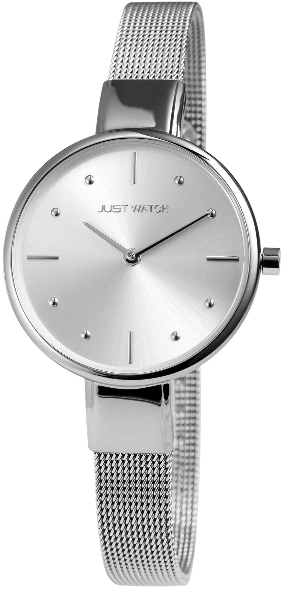 JUST WATCH Quarzuhr Aria mit Mesharmband, 3 ATM, Mineralglas günstig online kaufen