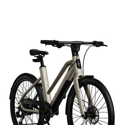 Keskin eBike E-Bike cBike 1V, 8 Gang Shimano, Kettenschaltung, Heckmotor, 432,00 Wh Akku, (mit Akku-Ladegerät, Werkzeug, Beleuchtung), innerhalb der StVZ0, Bluetooth App-Anbindung, integriertes Display