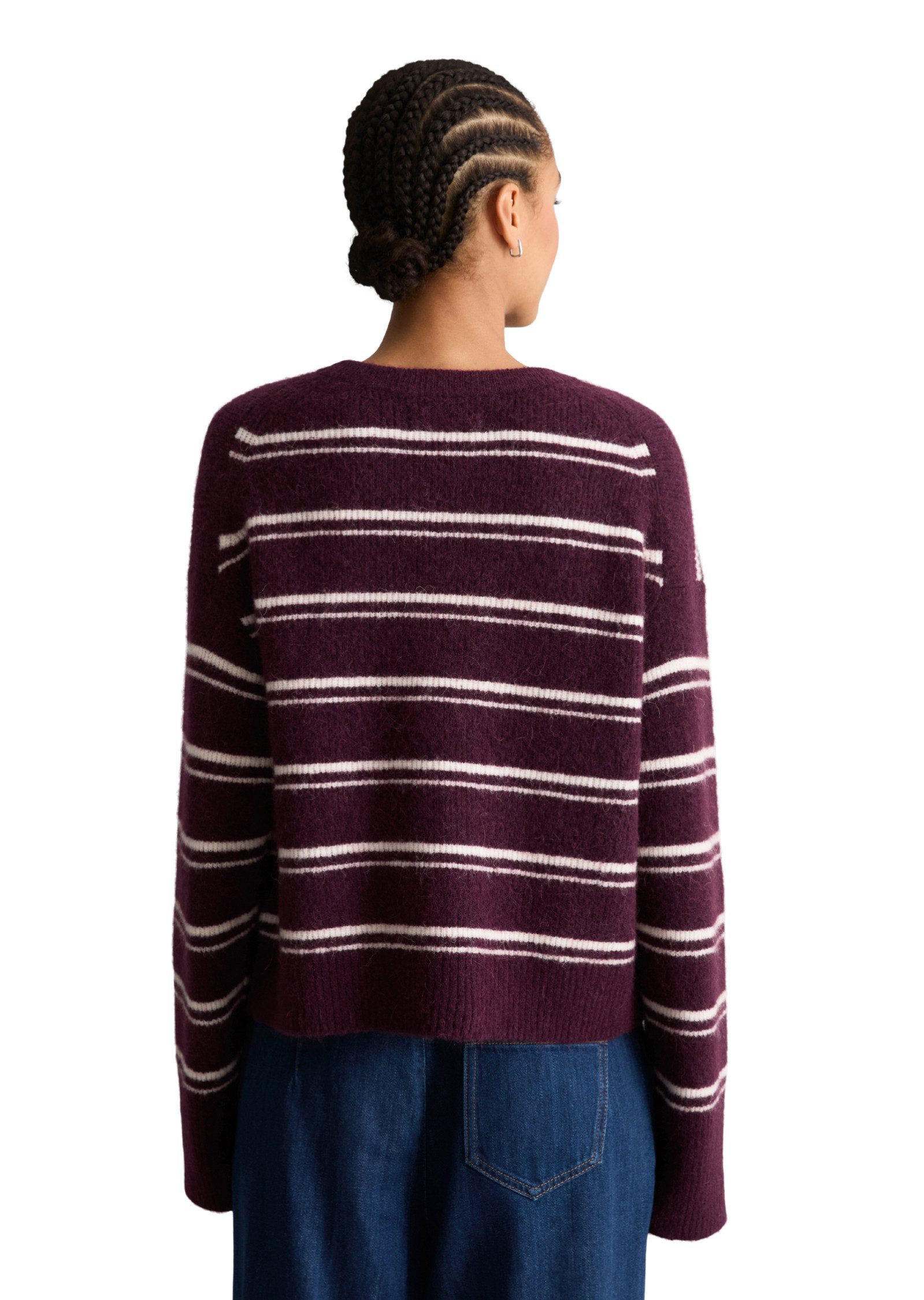 Marc O'Polo DENIM Strickpullover aus kuscheligem Alpakawolle-Mix