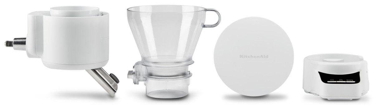 KitchenAid Siebaufsatz 5KSMSFTA, Zubehör für für alle KitchenAid Küchenmaschinen außer Professional 5KSM7990X, mit digitaler Waage