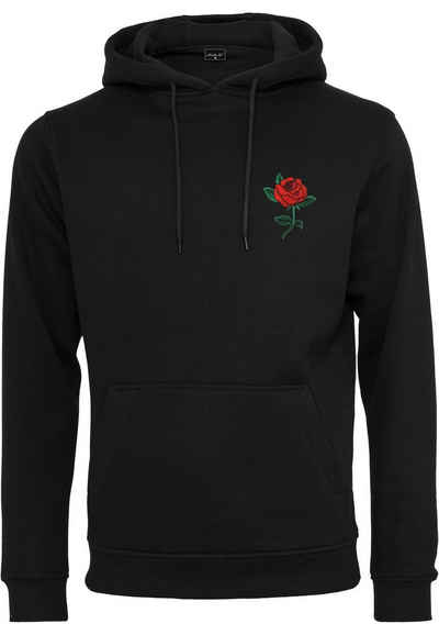 MisterTee Sweater Herren Rose Hoody (1-tlg)