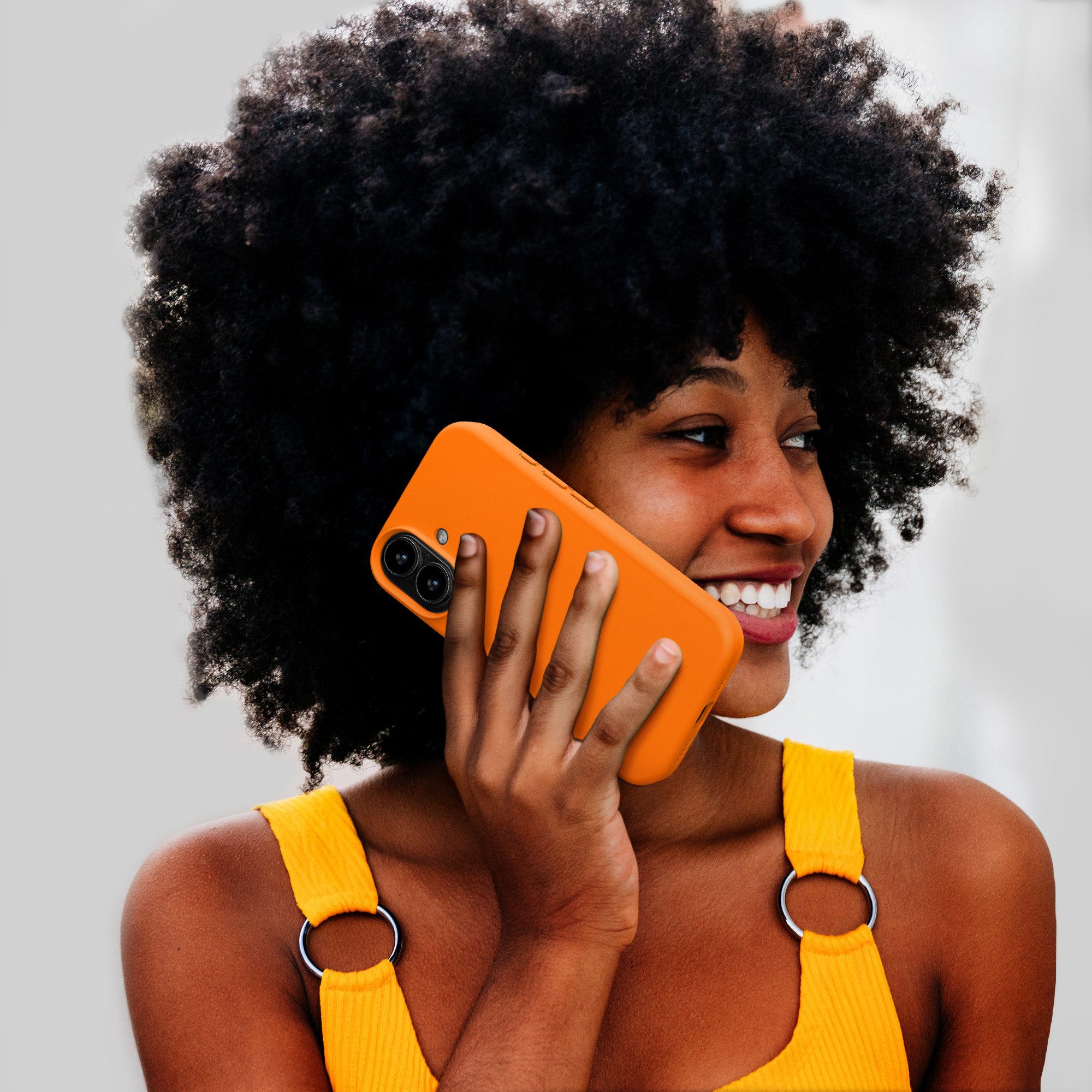 kwmobile Smartphone-Hülle Hülle für Apple iPhone 17, Hülle Silikon gummiert - Handyhülle - Handy Case Cover – Bild 5 von 5