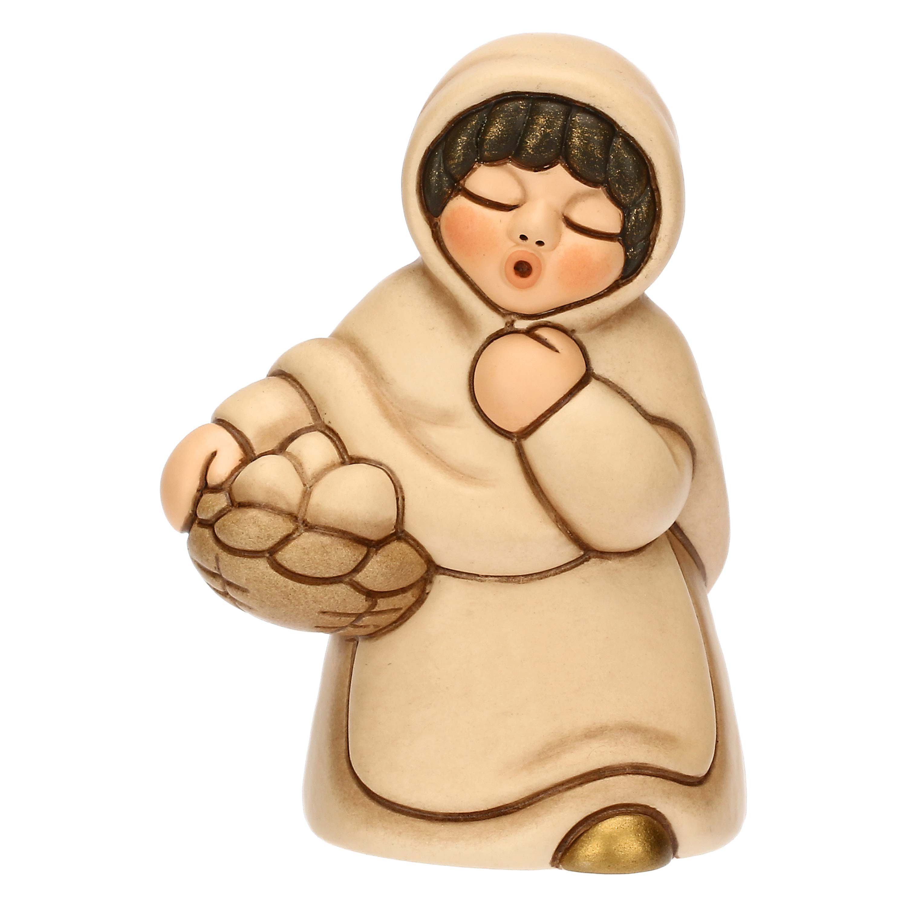 THUN SpA Dekofigur Thun 'Krippe Klassisch FRAU MIT EIERKORB' - 2025 günstig online kaufen
