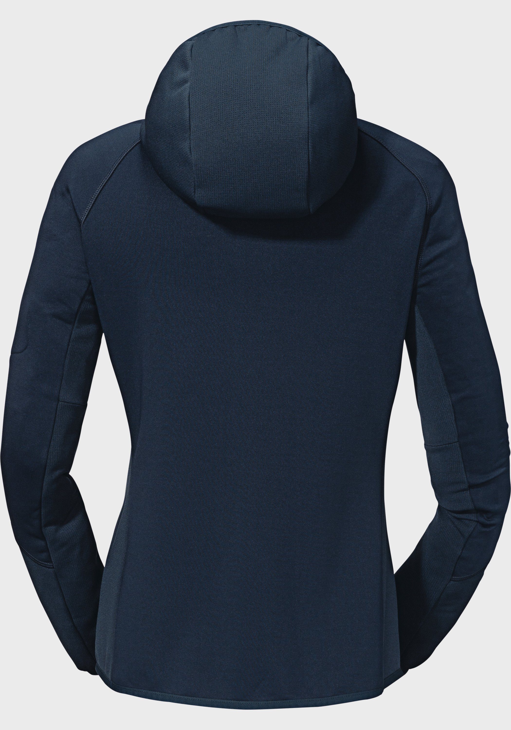 Schöffel Fleecejacke Fleece blau Hoody Lodron L