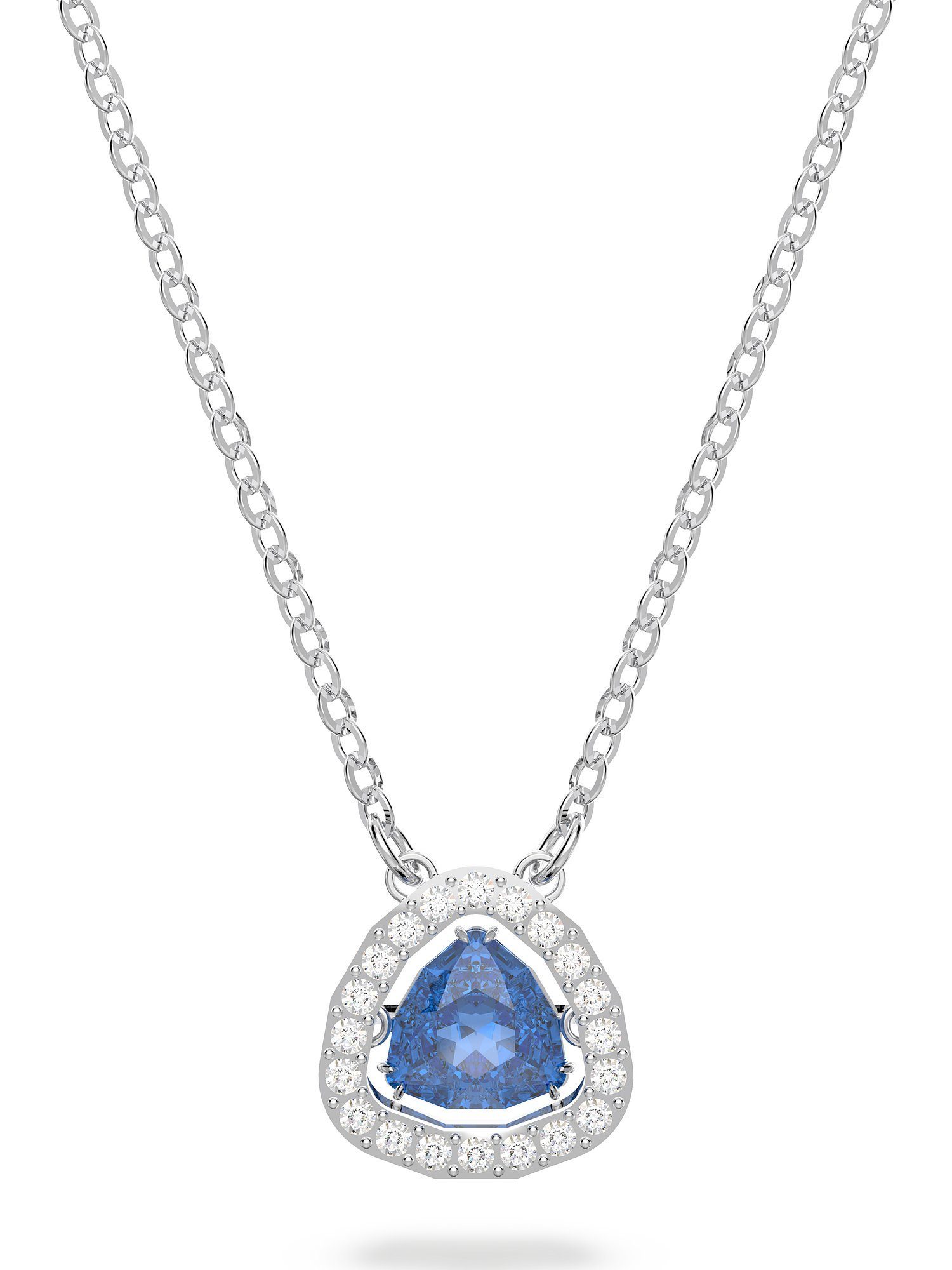 Collier Swarovski Damen-Kette Metall Swarovski-Kristall