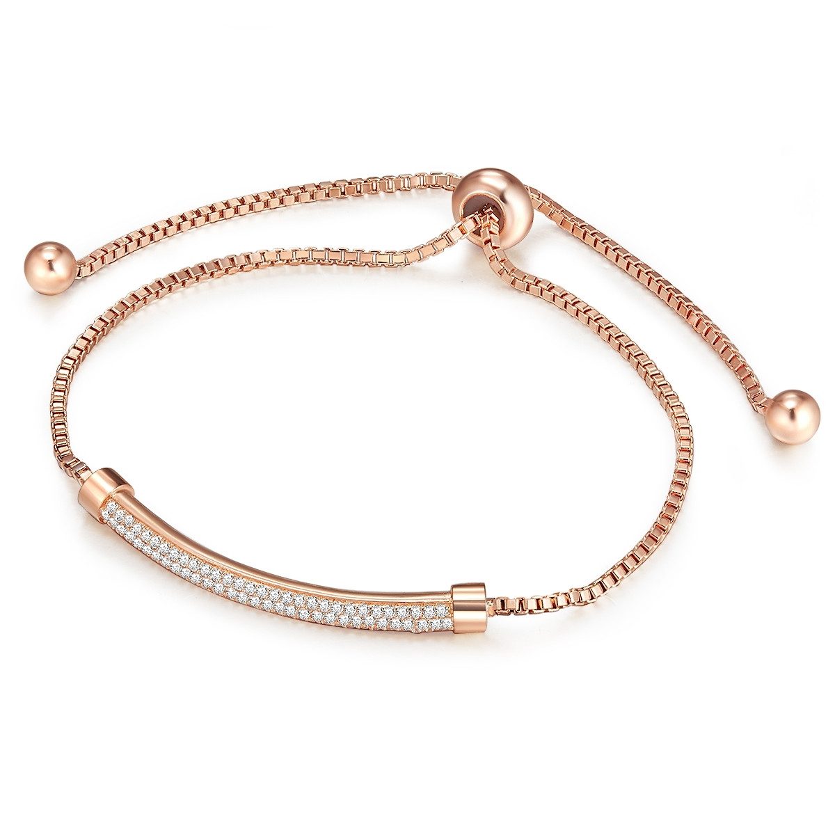 Lulu & Jane Armband AV224 (1-tlg), mit Zirkonia