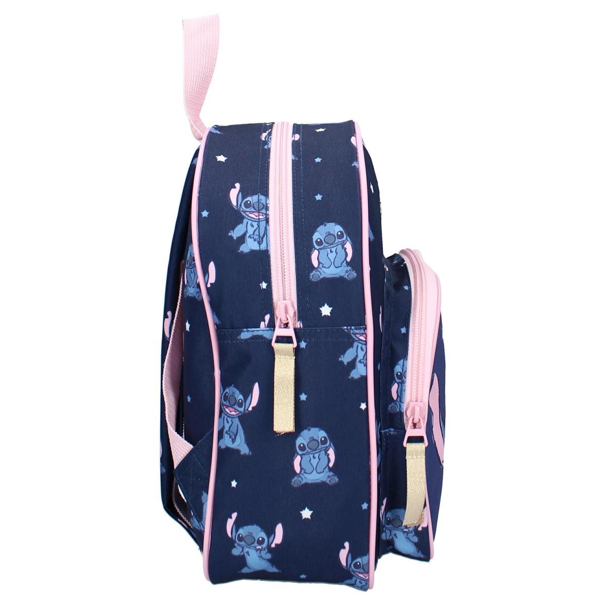 Vadobag Kinderrucksack 5 Liter Friendship Fun (1-tlg), Stitch Druck