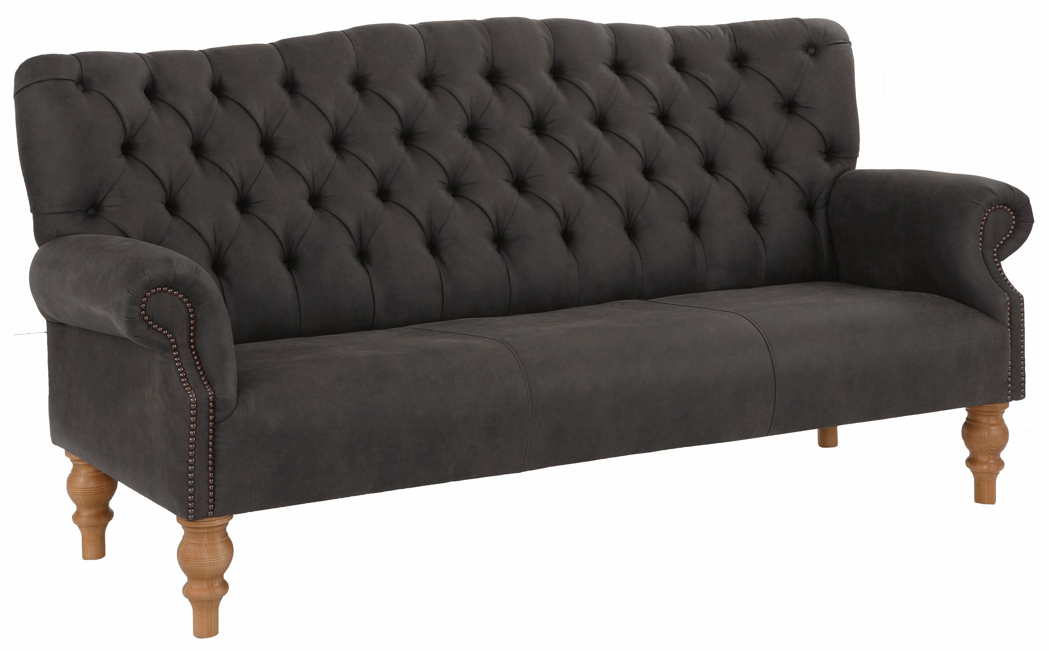 Home affaire Chesterfield-Sofa Lord, mit echter günstig online kaufen