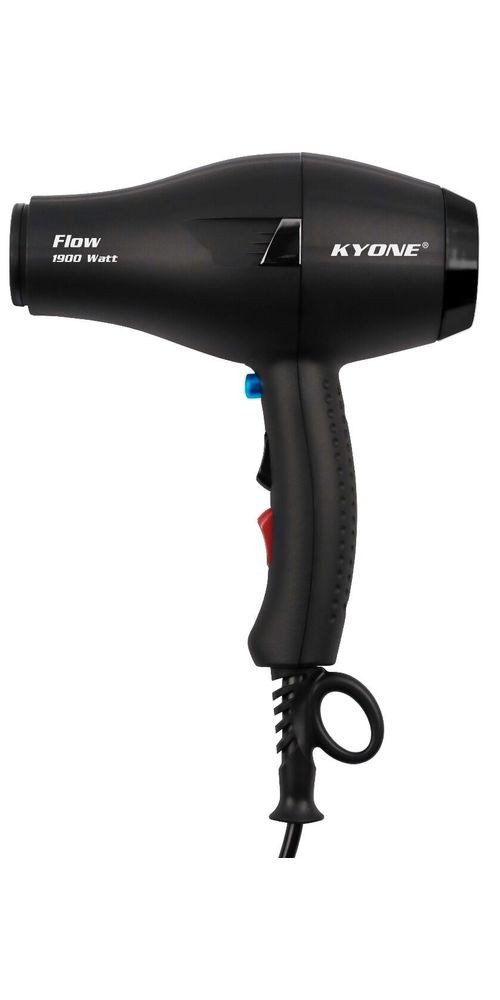 Kyone Haartrockner Kyone KP-60 Haardroger Flow Schwarz