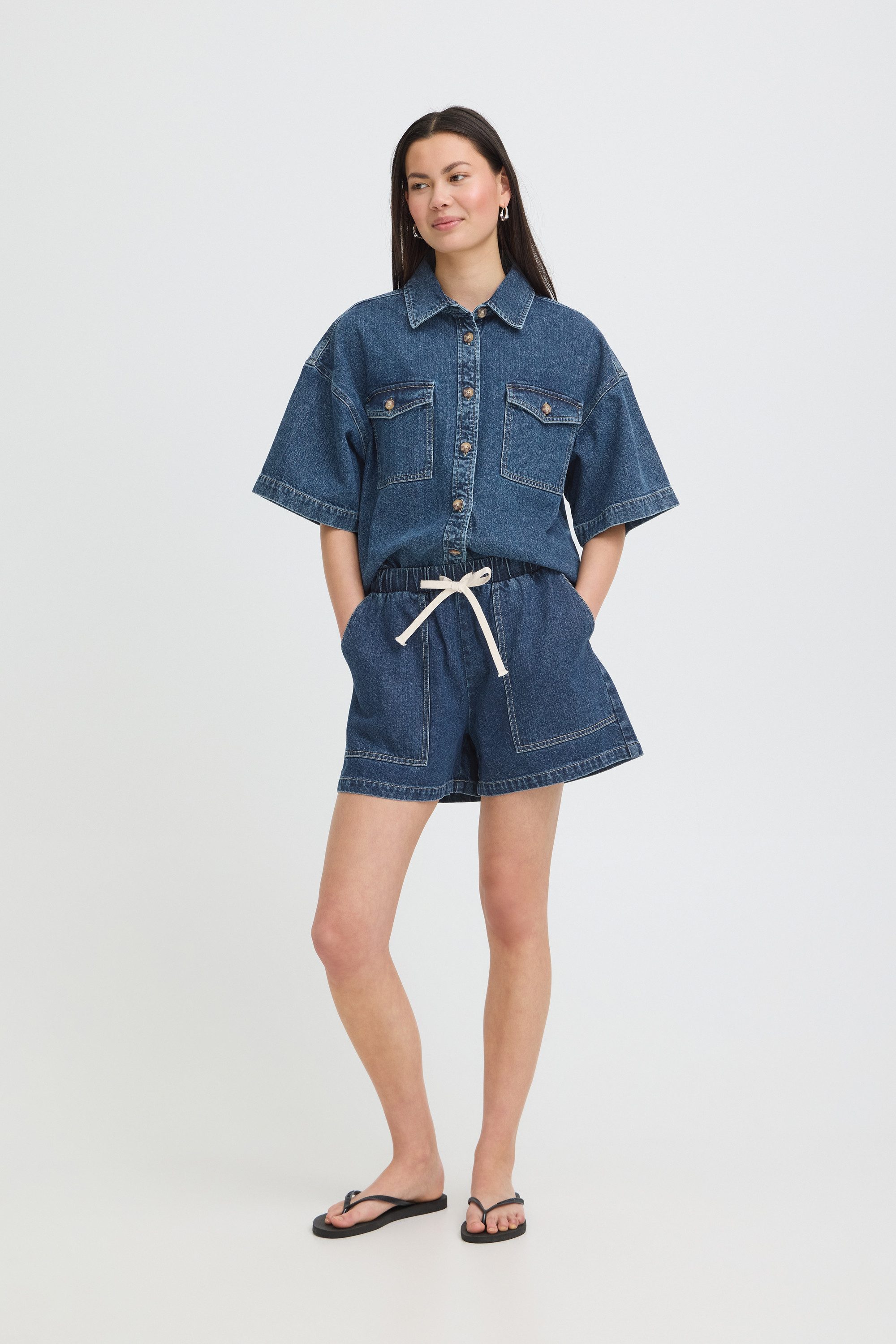ICHI Jeansshorts Jeansshorts IHKAMINA