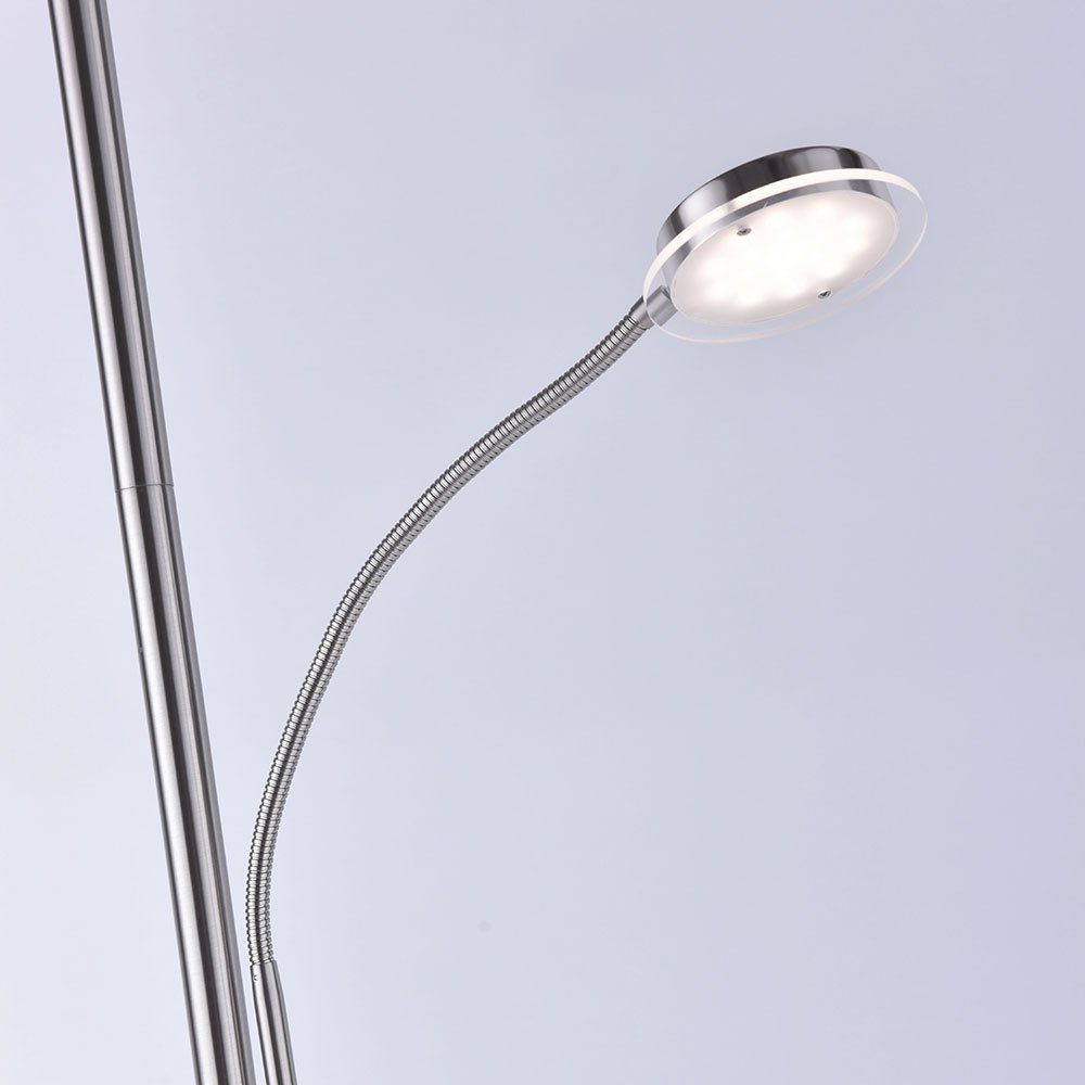 Leuchtmittel LED Fluter Lampe Dimmer Stehlampe, inklusive, etc-shop Wohn Zimmer Leuchte Decken Touch Steh Warmweiß, LED