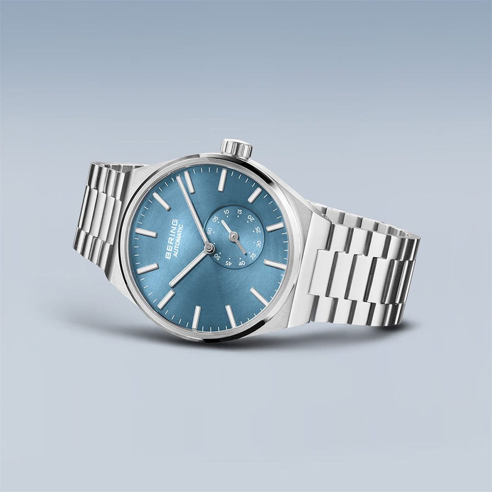 Bering Automatikuhr Bering Automatic silber gebürstet 19441-Charity 19441-Charity, Hochwertiges Produkt mit zeitlosem Design, sorgfältiger Verarbeitung