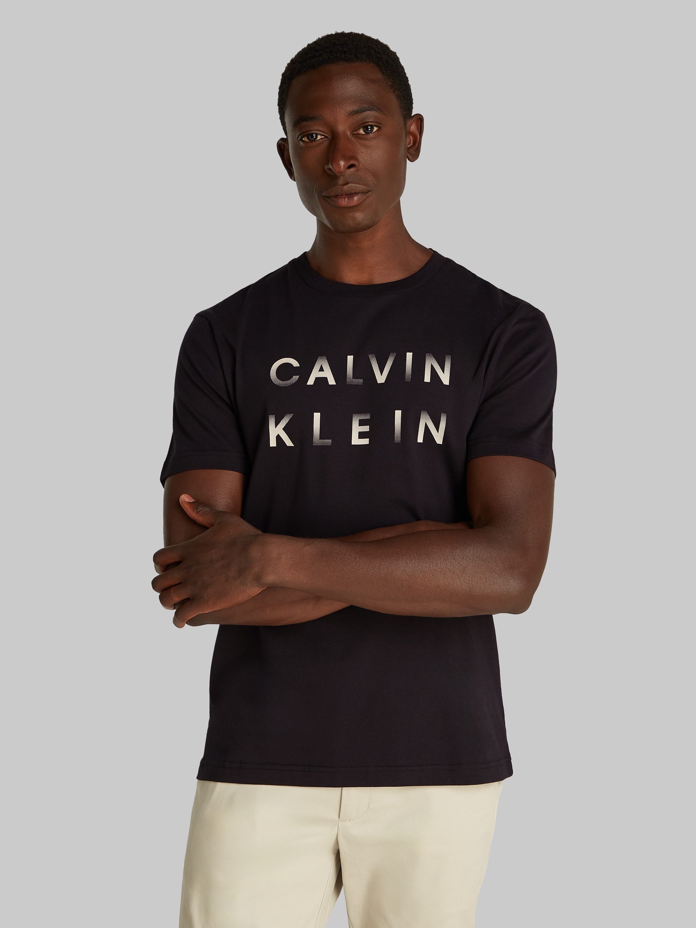 Calvin Klein T-Shirt CP-ENLARGED LOGO T-SHIRT günstig online kaufen