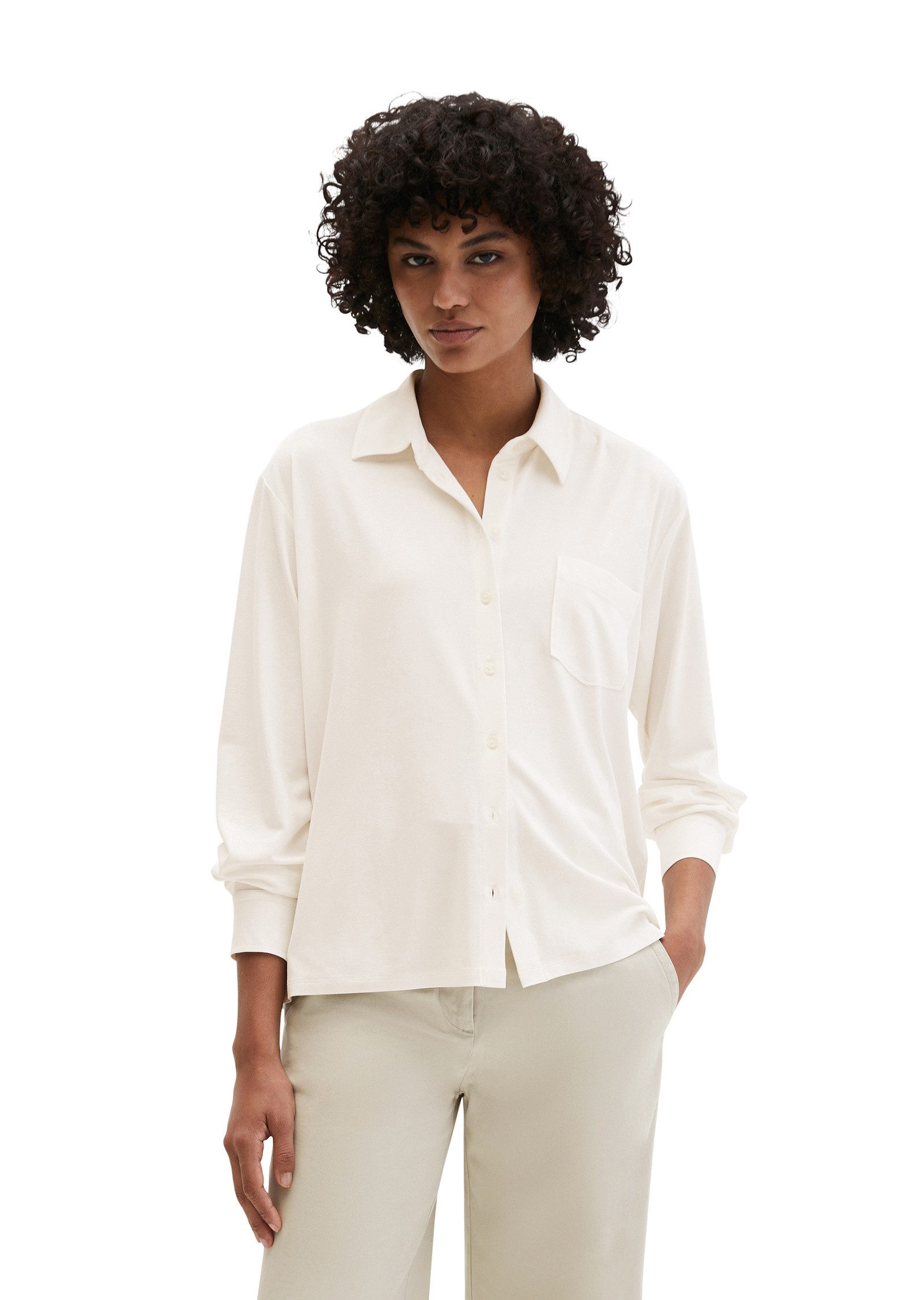 Marc O'Polo Blusenshirt aus LENZING™ ECOVERO™ günstig online kaufen